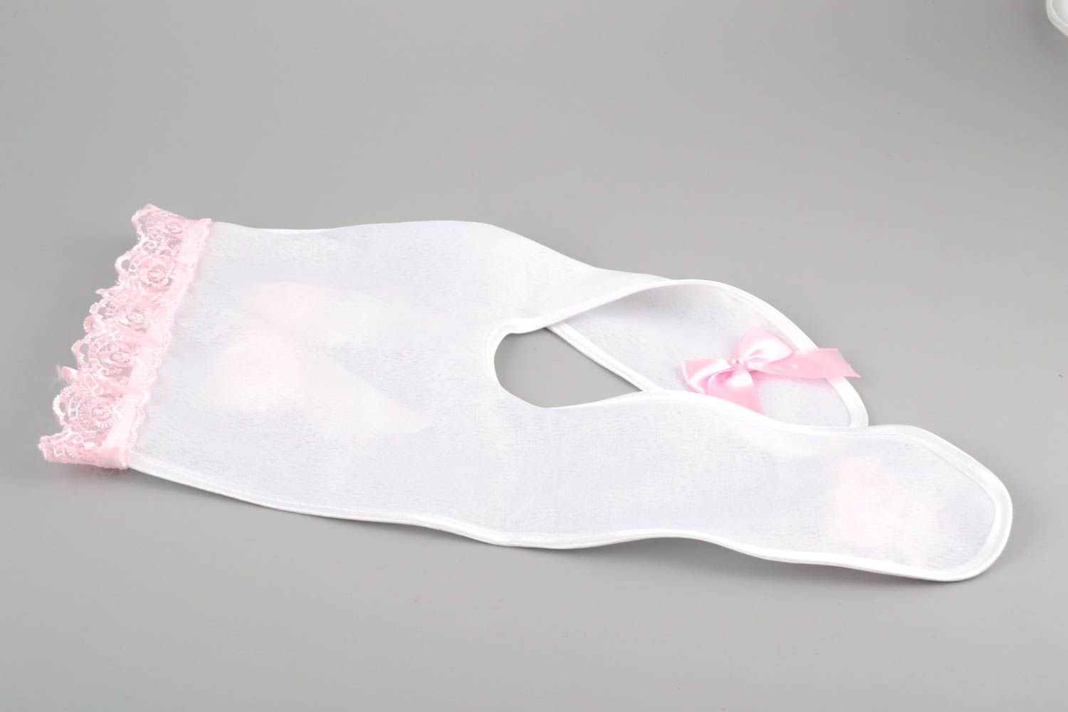 Handmade Geschenk Umschlag Idee für Geldgeschenk Design Verpackung weiß rosa foto 4