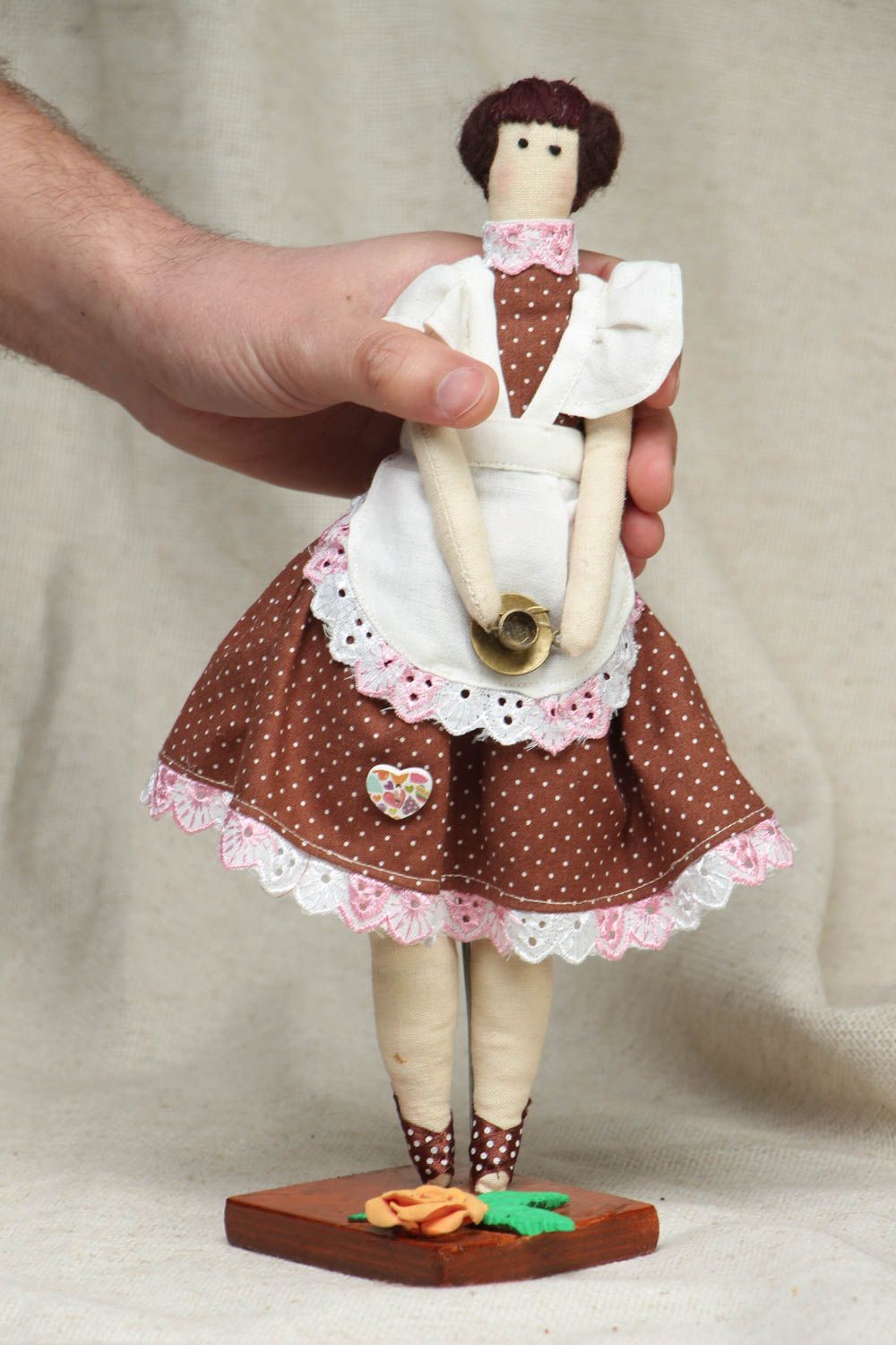 Designer doll with a cup  photo 4