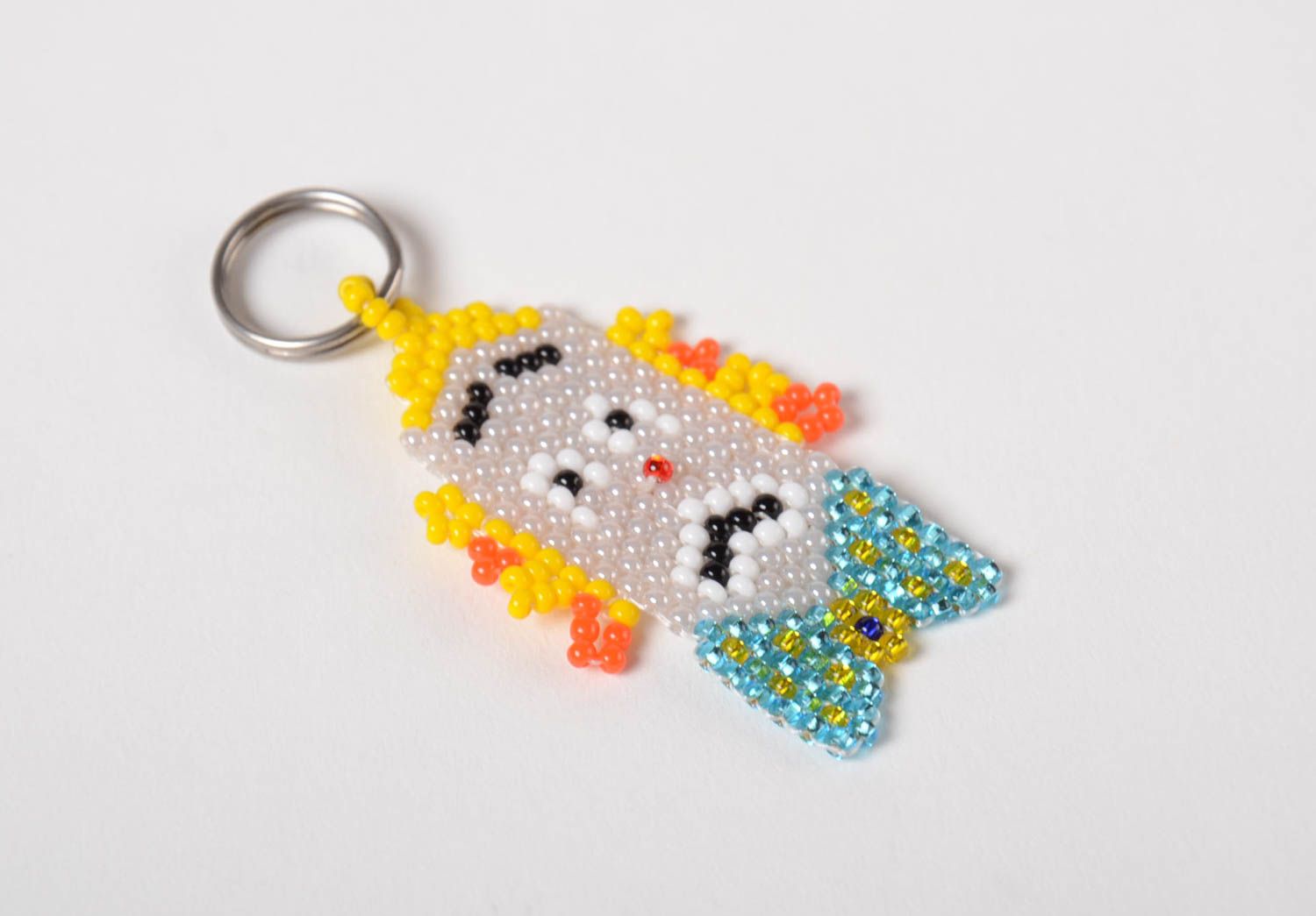 Handmade funny keychain designer cute accessory stylish unusual souvenir photo 3