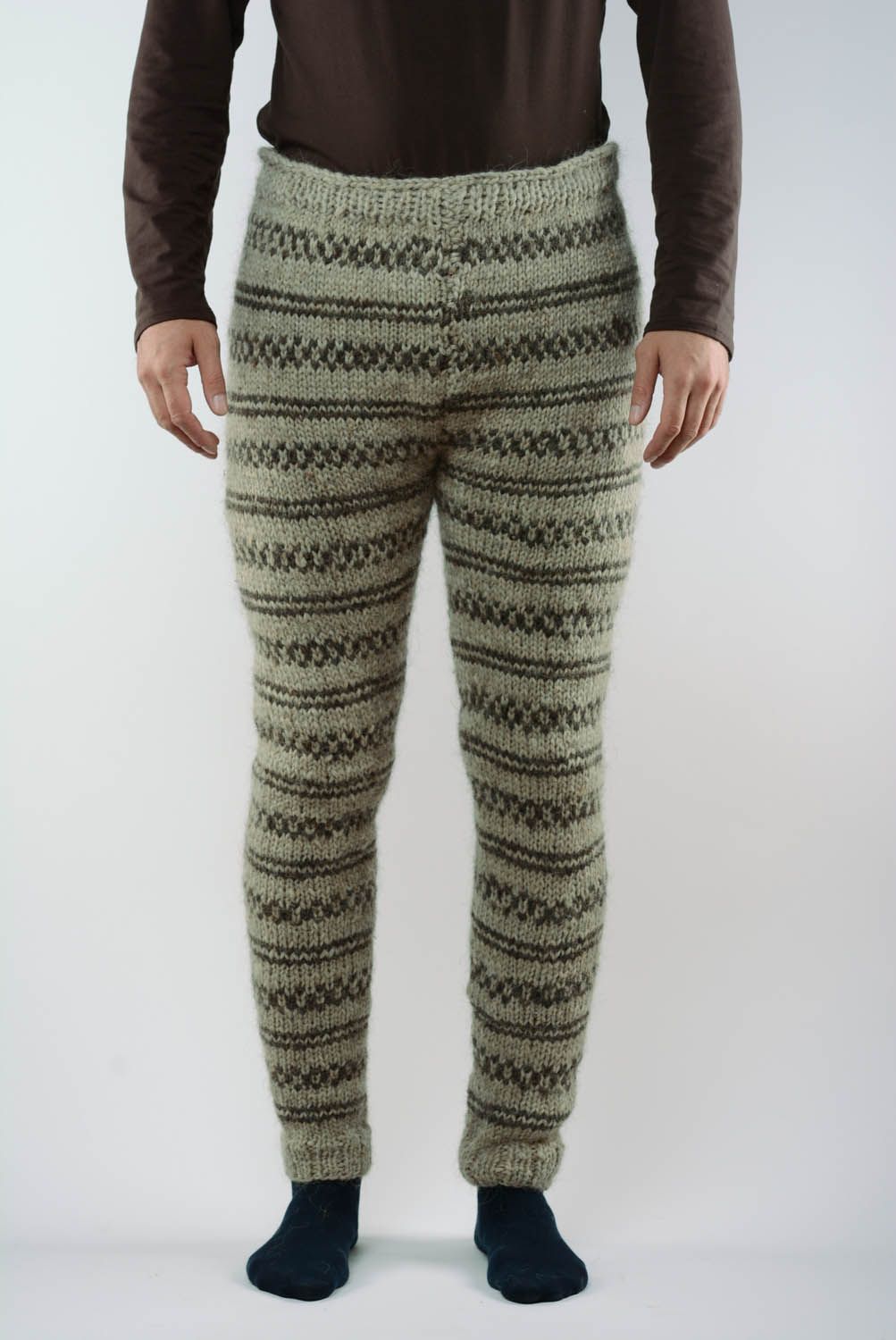 Knitted long pants  photo 3