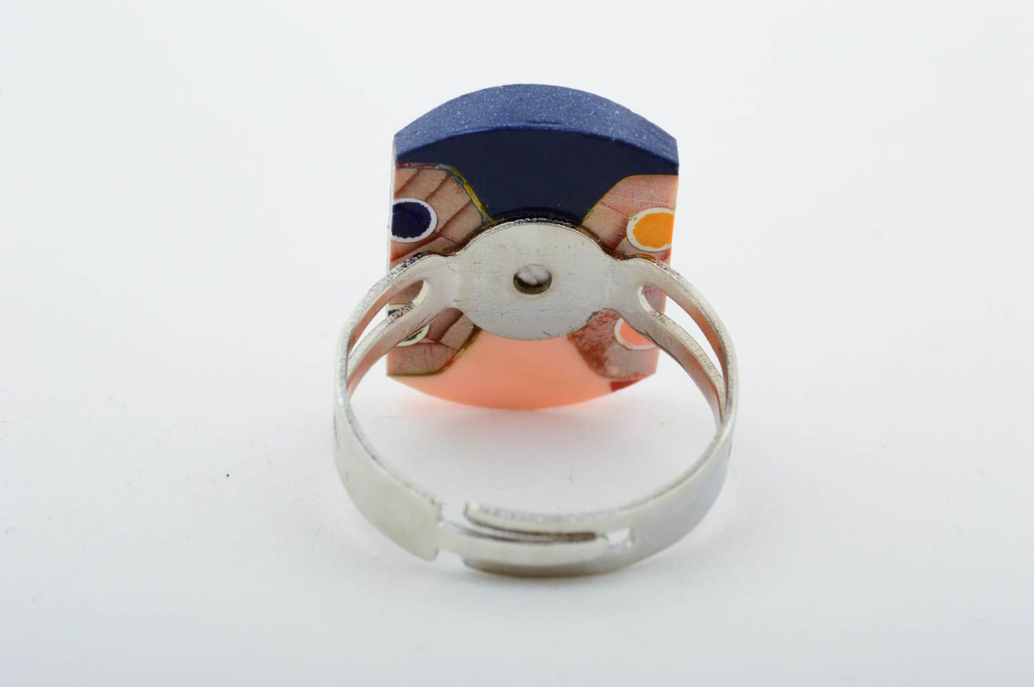 Ring für Damen handgemachter Schmuck ausgefallenes Geschenk origineller Schmuck foto 5