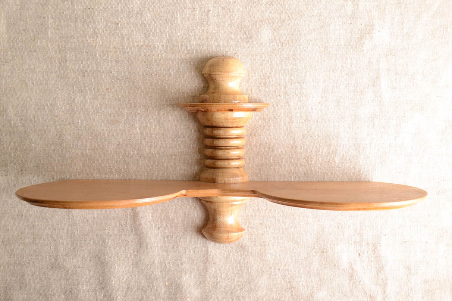 Handmade Regal aus Holz Wandregal Hängeregal ausgefallene Möbel Designer Regal  foto 1