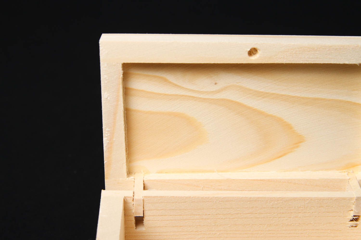 Boîte à décorer Coffret bois naturel fait main original Loisirs créatifs photo 5