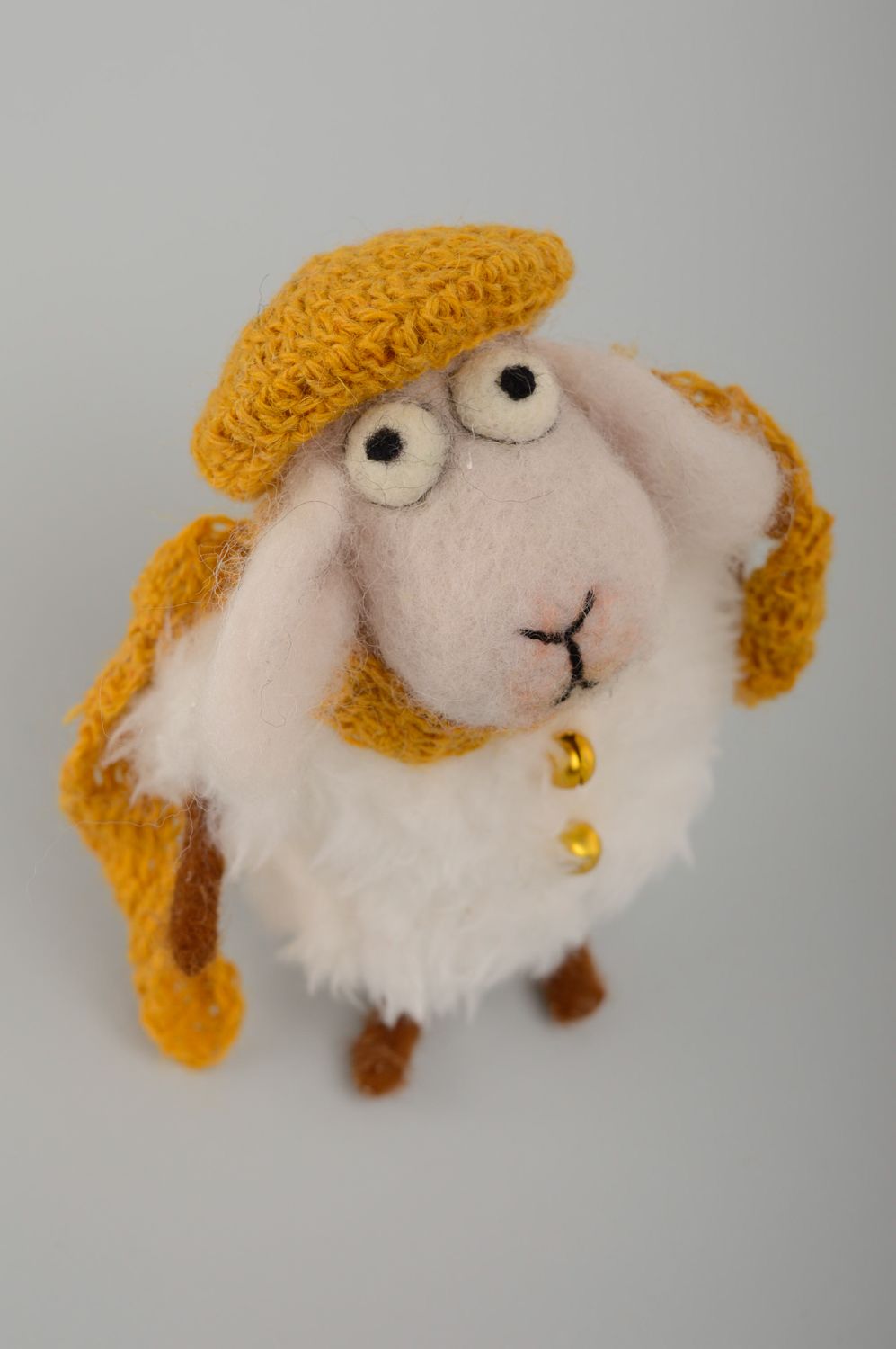 Muñeco de fieltro oveja de juguete  foto 2