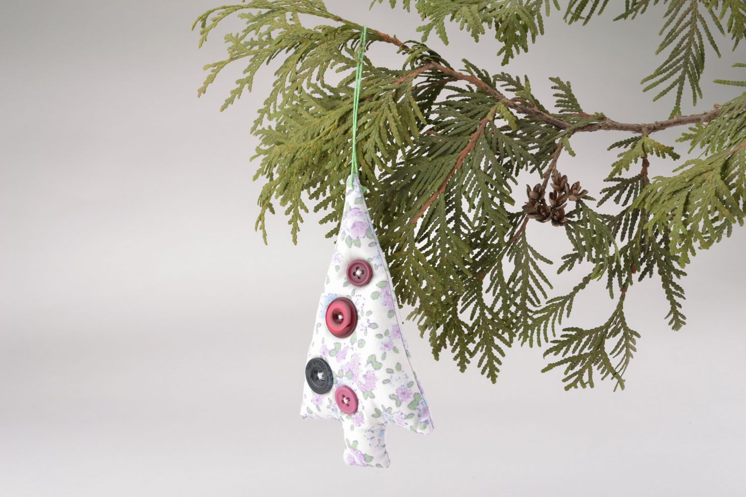 Christmas tree decoration in the shape of fir tree photo 5