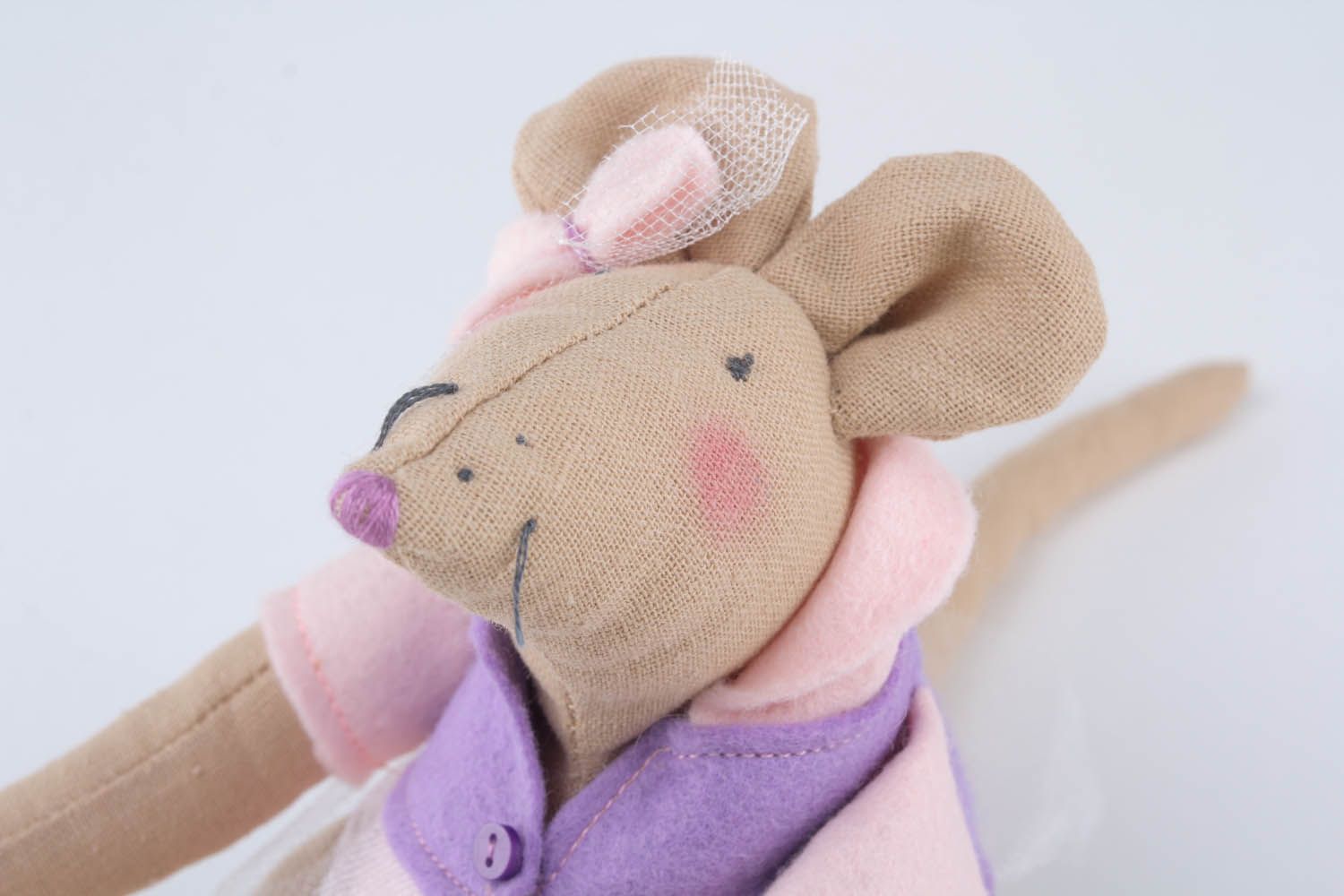 Soft toy mouse photo 4