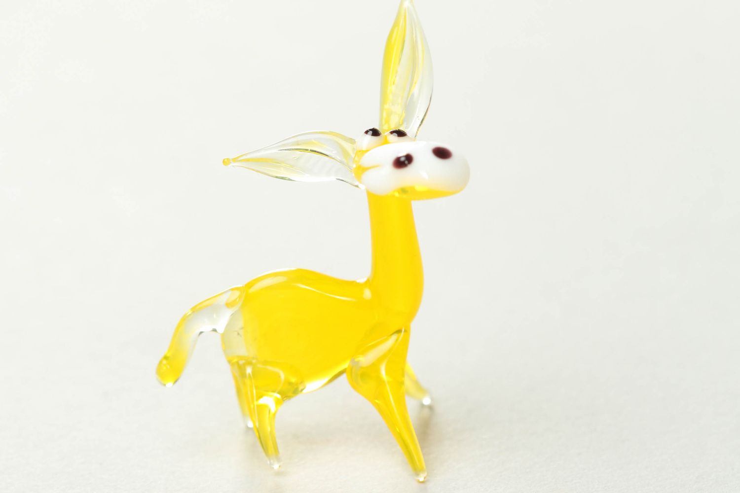 Lampwork glass figurine Donkey photo 1