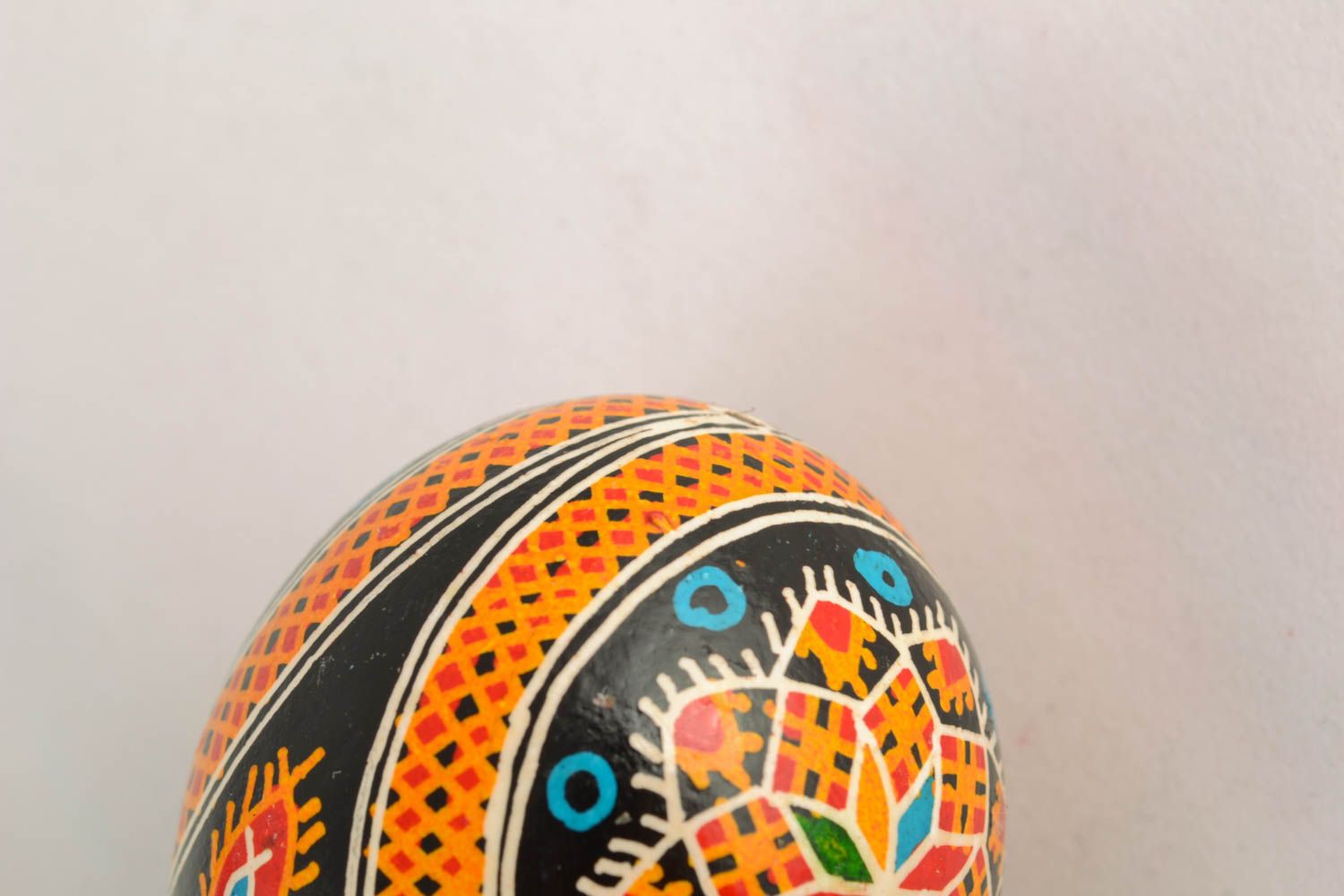 Painted chicken egg photo 3