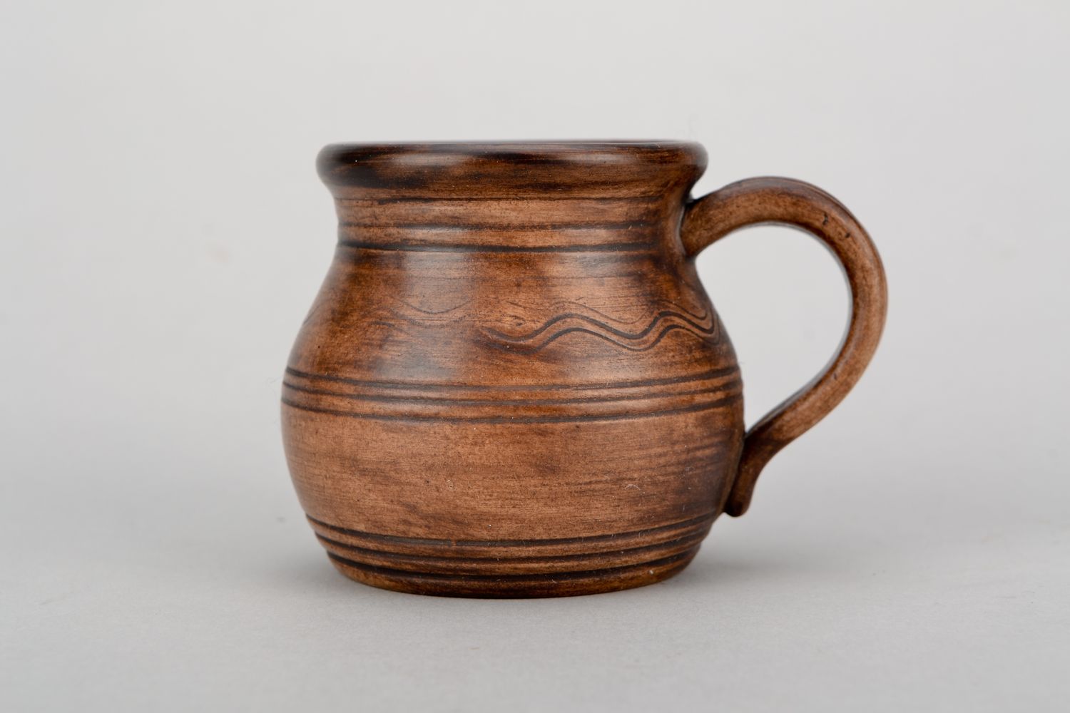 Глиняная чашка для кофе фото 6