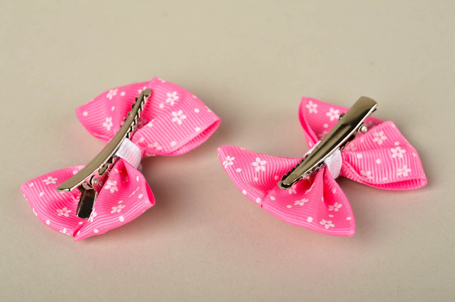 Pinzas de pelo artesanales accesorios para niñas regalos originales Lacitos foto 3