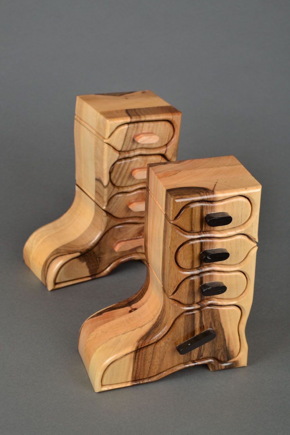 Caja de madera Zapato foto 1