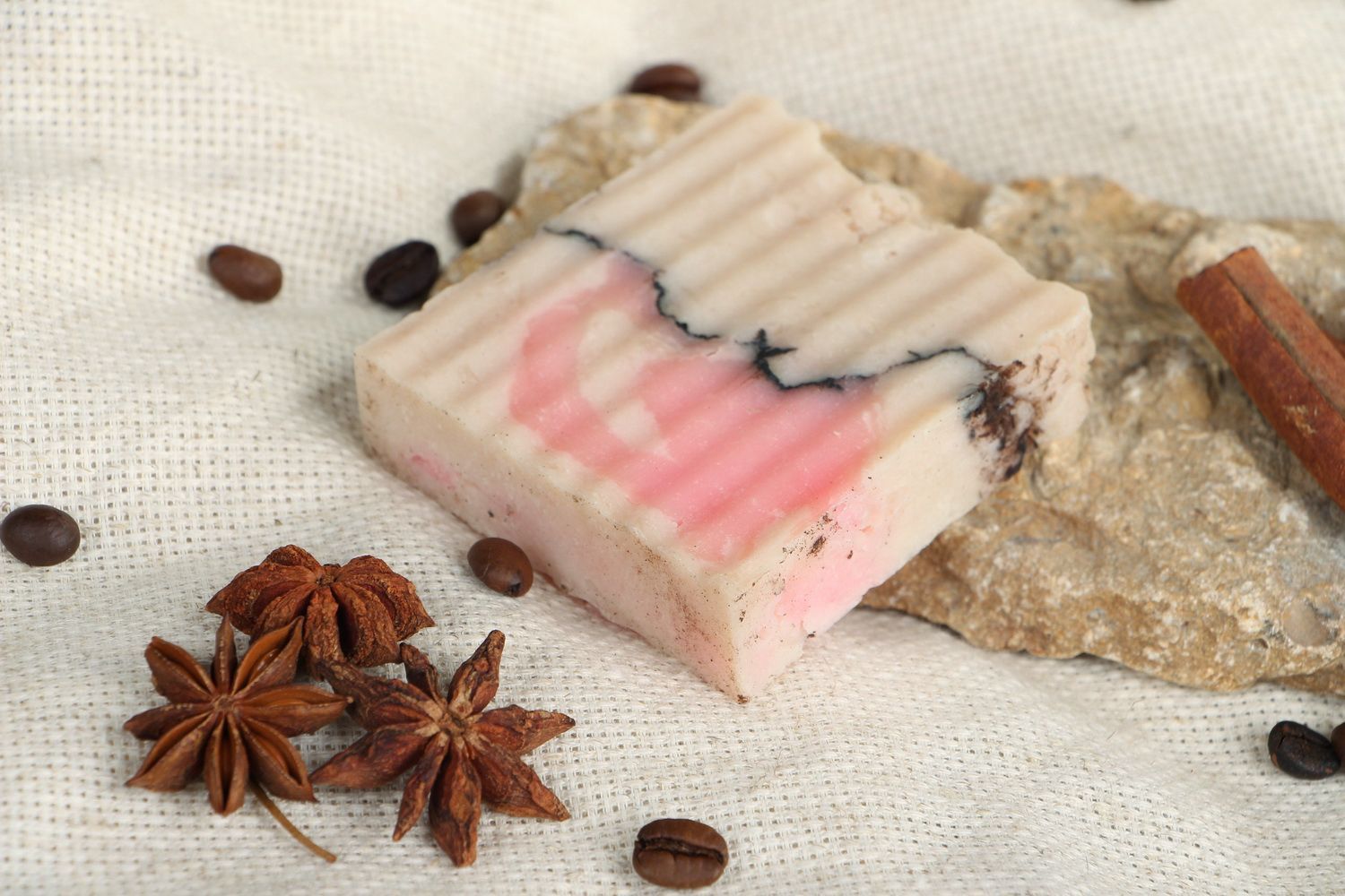 Handmade soap with almond oil photo 5