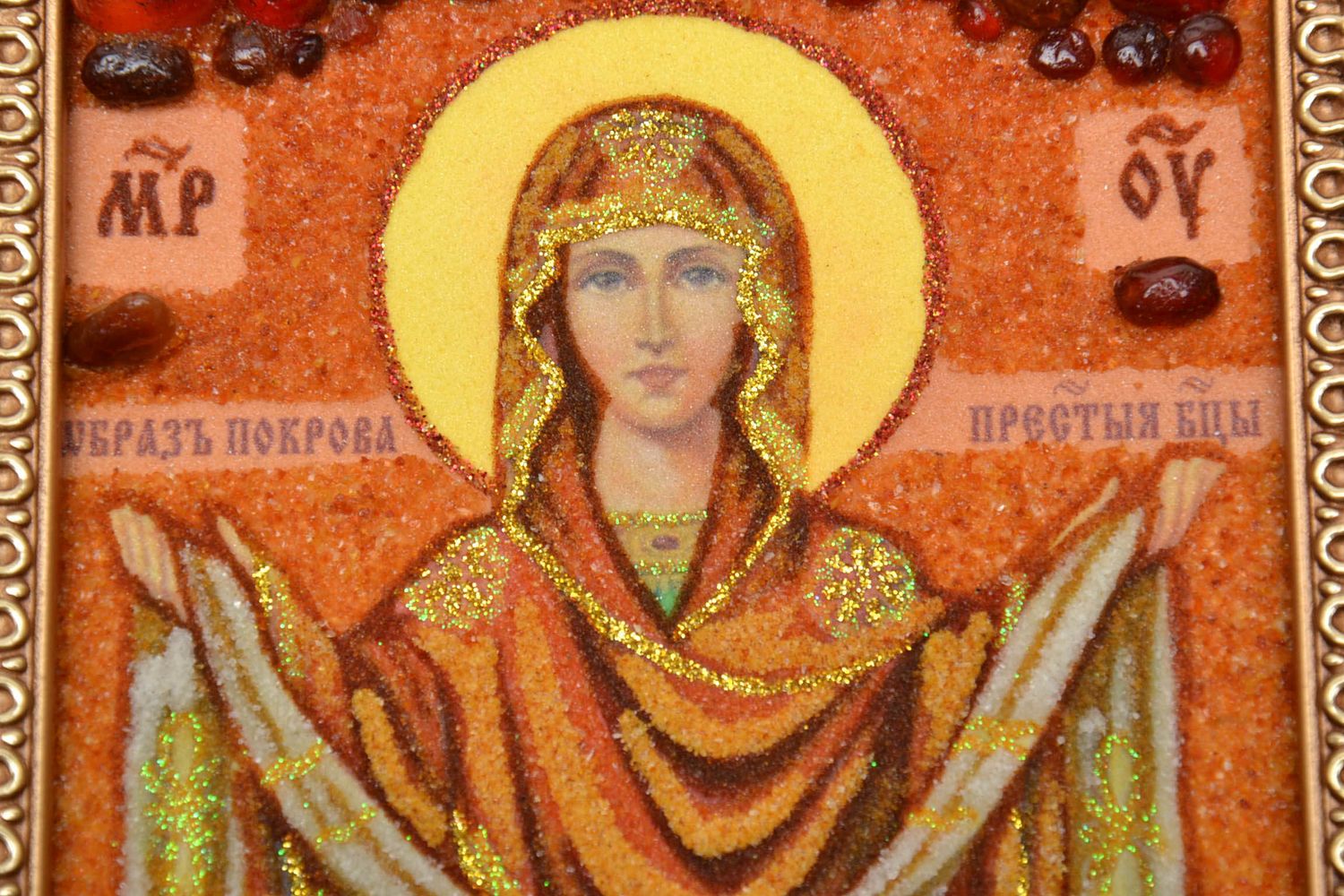 Orthodoxe Ikone der Gottesmutter foto 4
