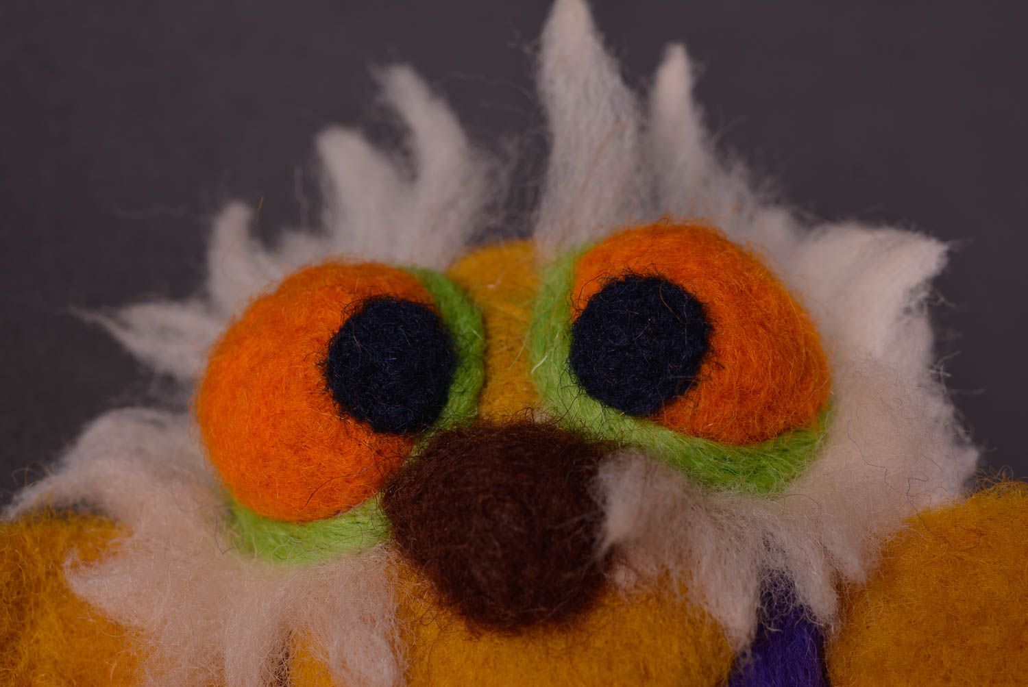 Muñeco de tela hecho a mano peluche original juguete para niños Pájaro foto 5
