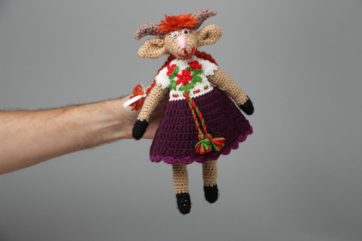 Crochet toy Goat photo 5