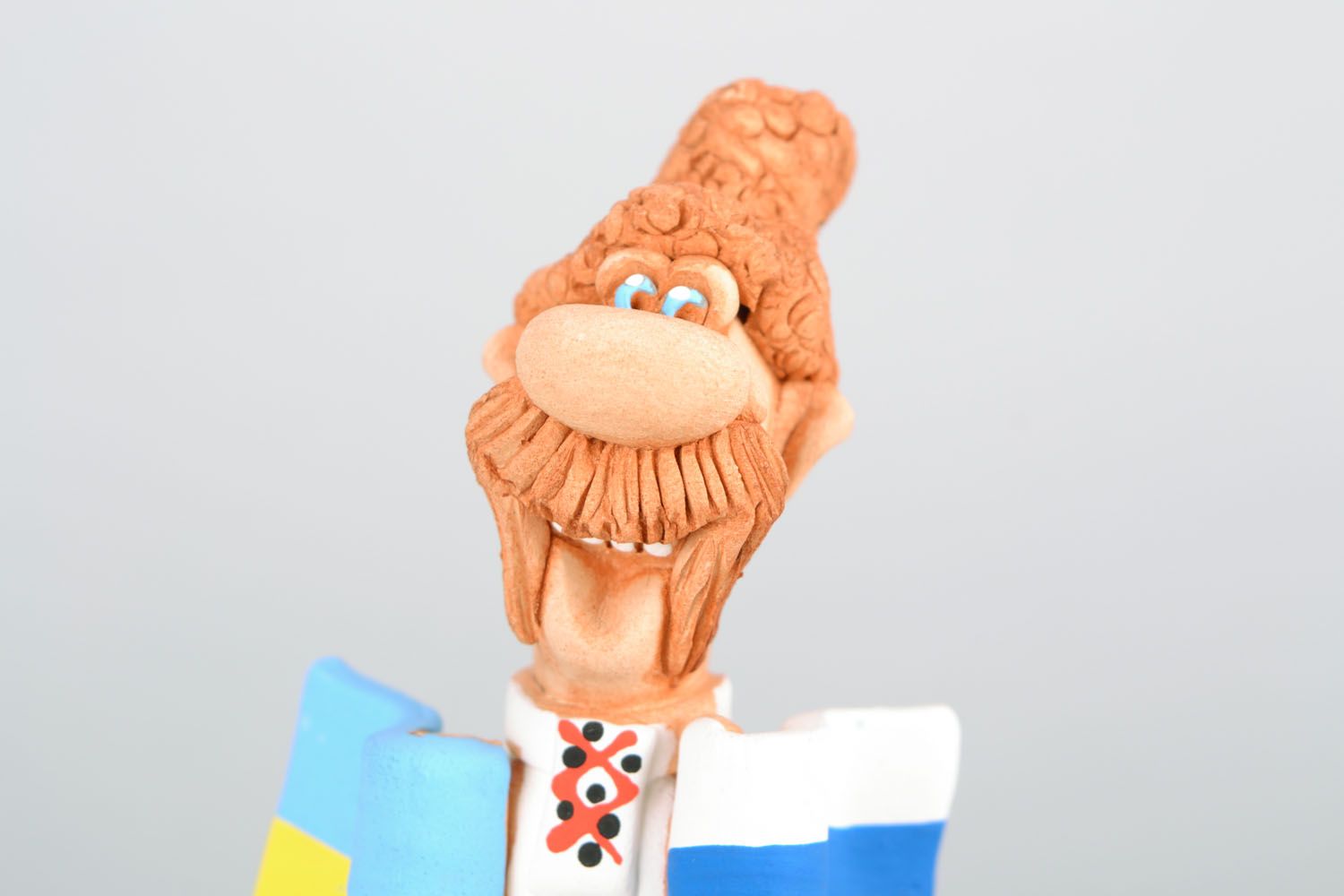 Ceramic figurine for present Two Flags photo 9
