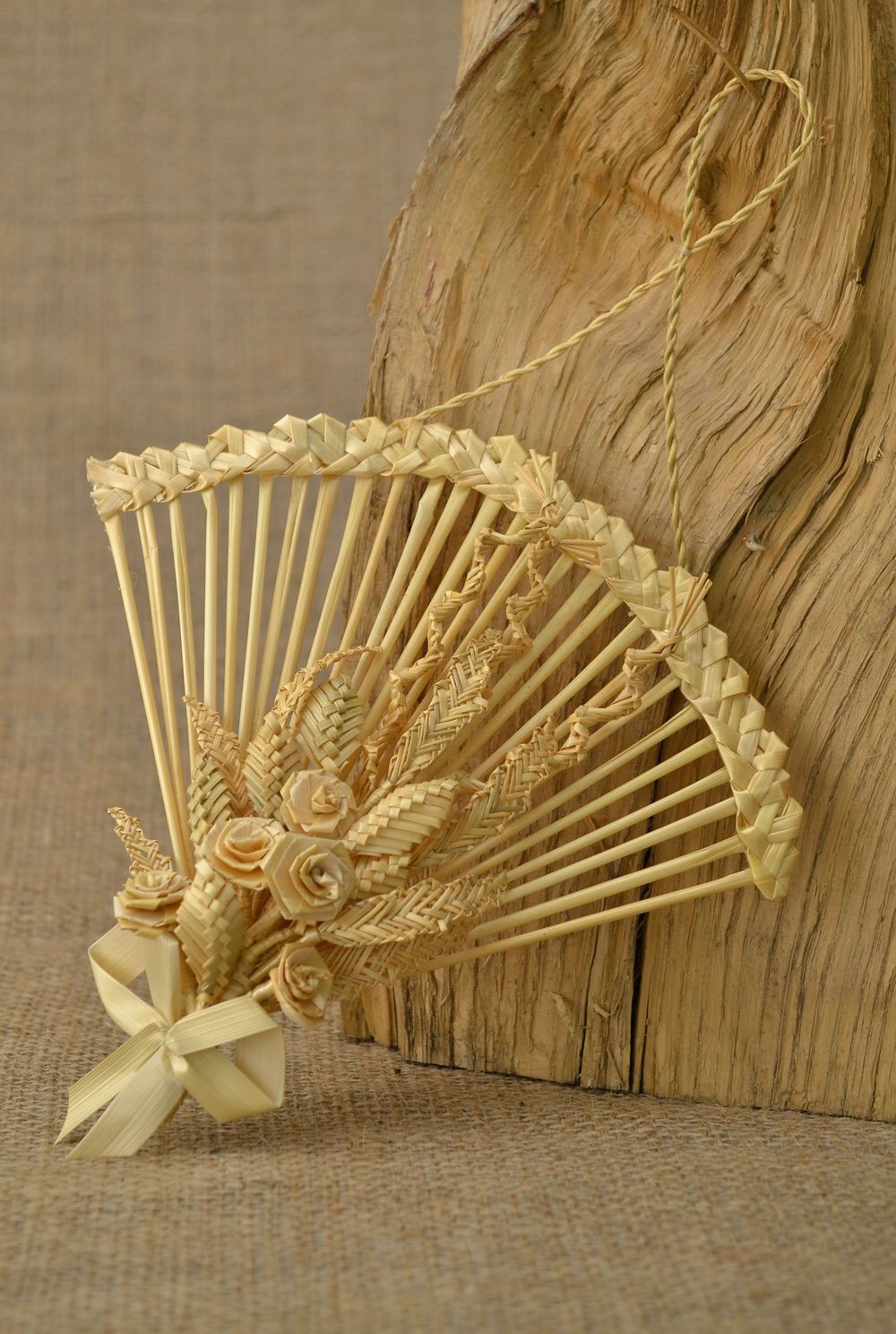 Wall panel made ​​of straw Fan photo 2