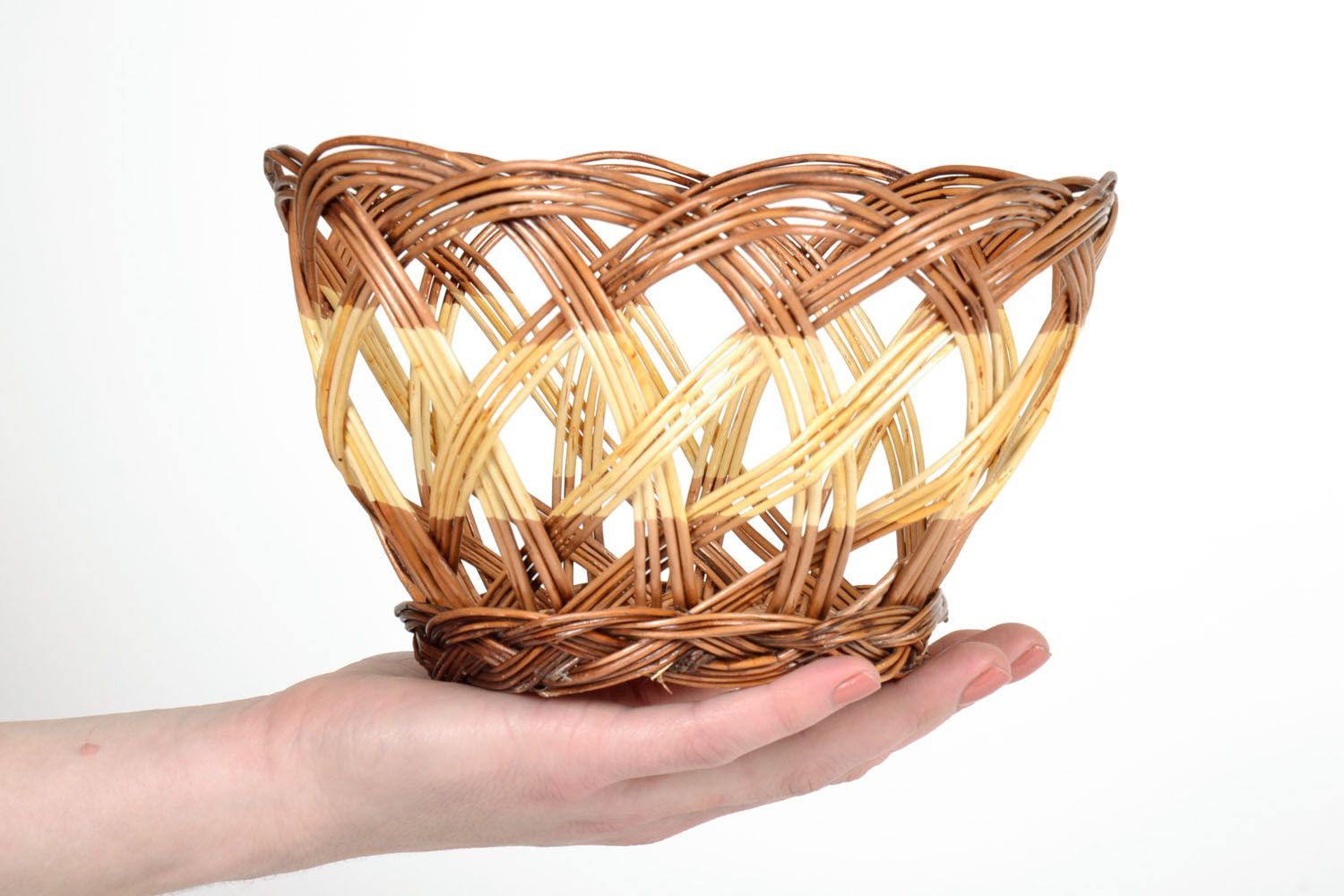 Woven basket for candies photo 5