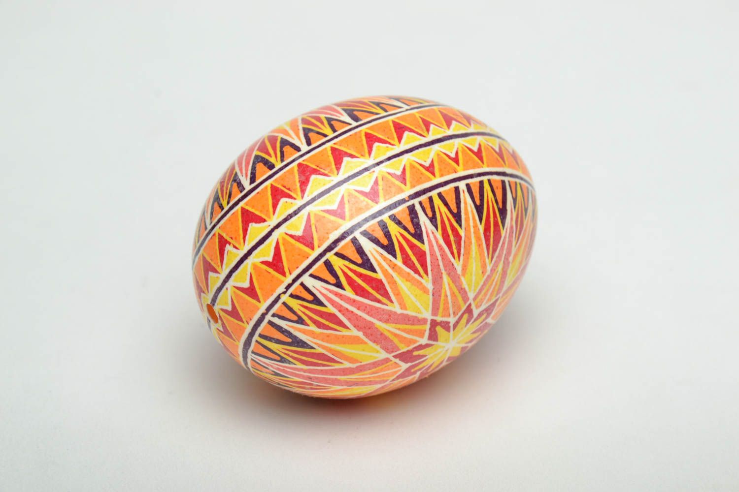 Huevo de Pascua en estilo étnico foto 4