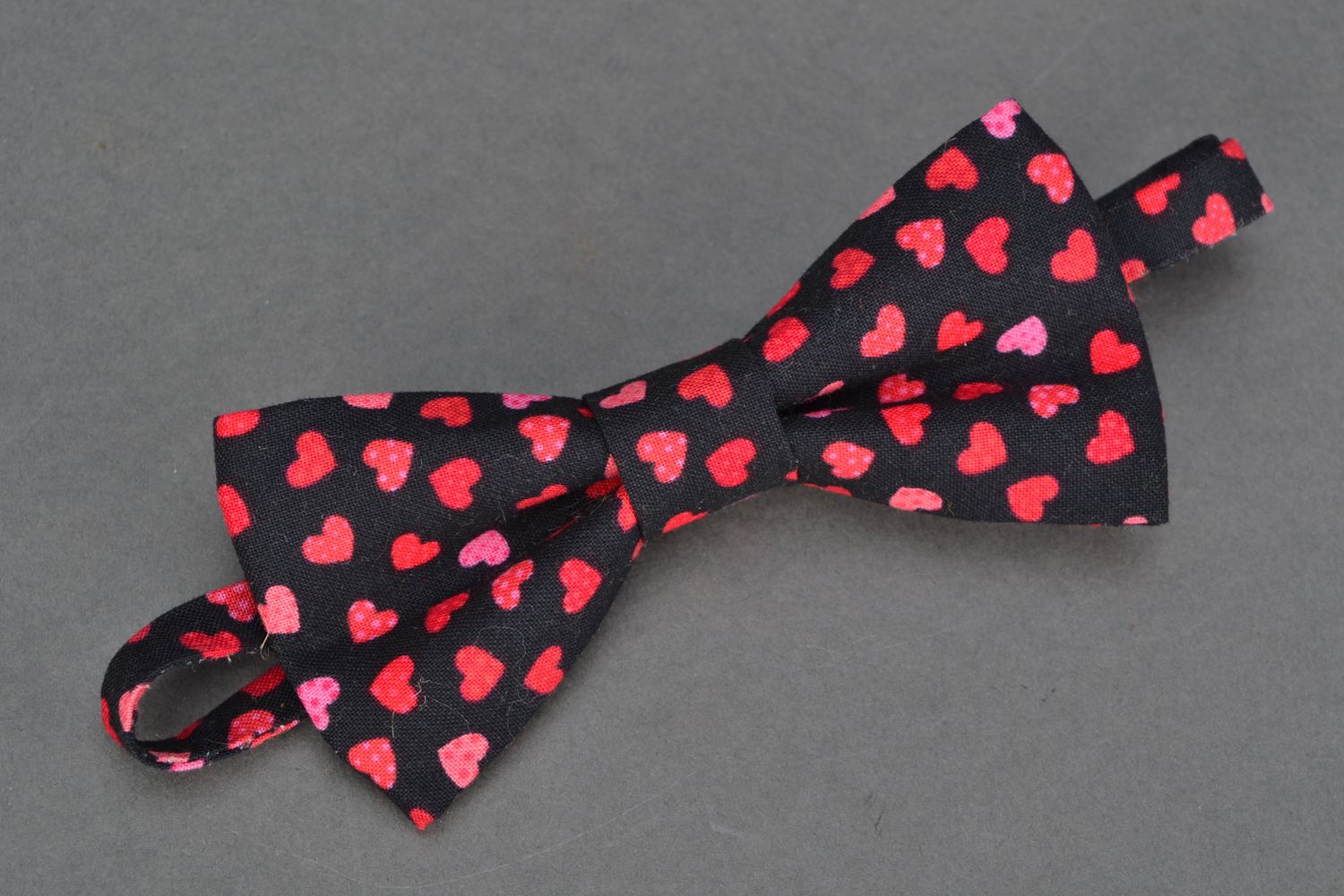 Bow tie with funny print for girl photo 3