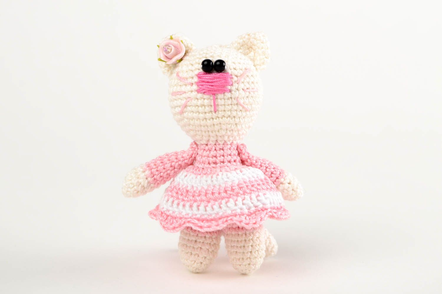 Handmade crocheted toy designer toy unusual toy for kids collectible toy photo 4