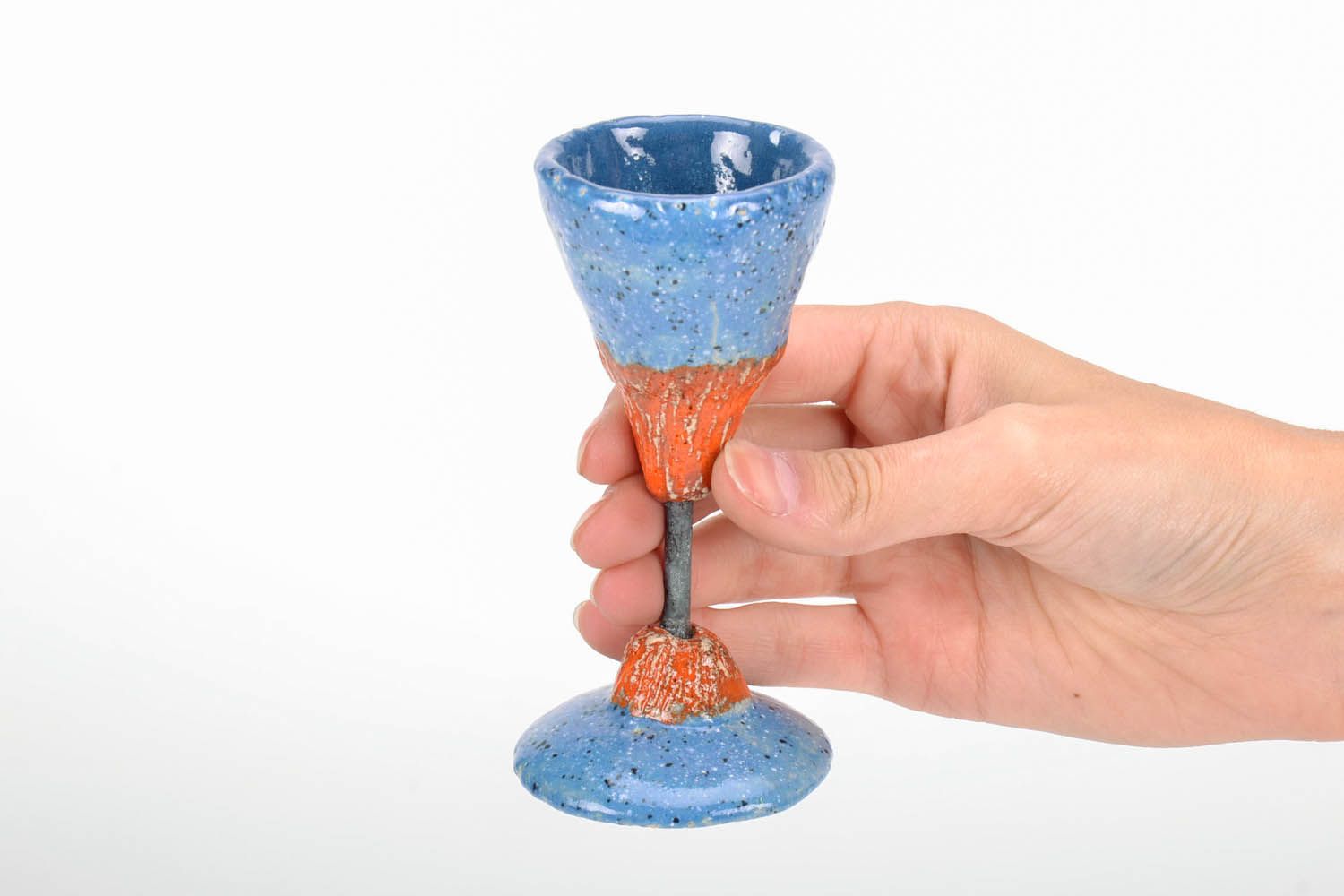 Ceramic wine glass photo 5