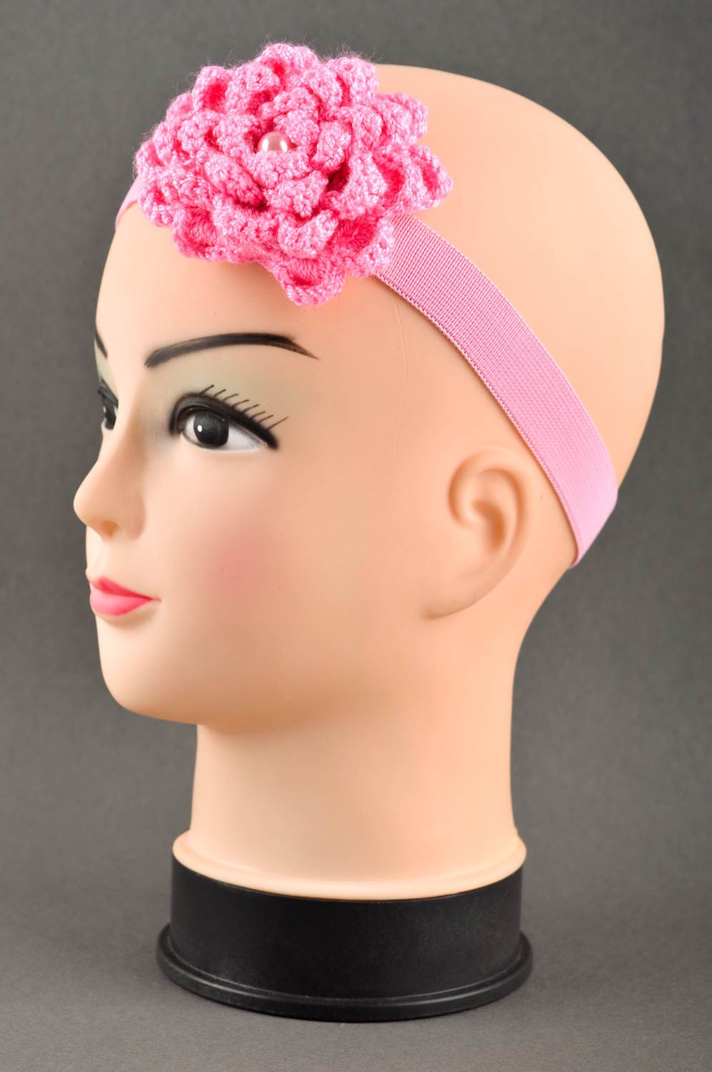 Handmade headband unusual headband designer haed accessory gift for girls photo 1