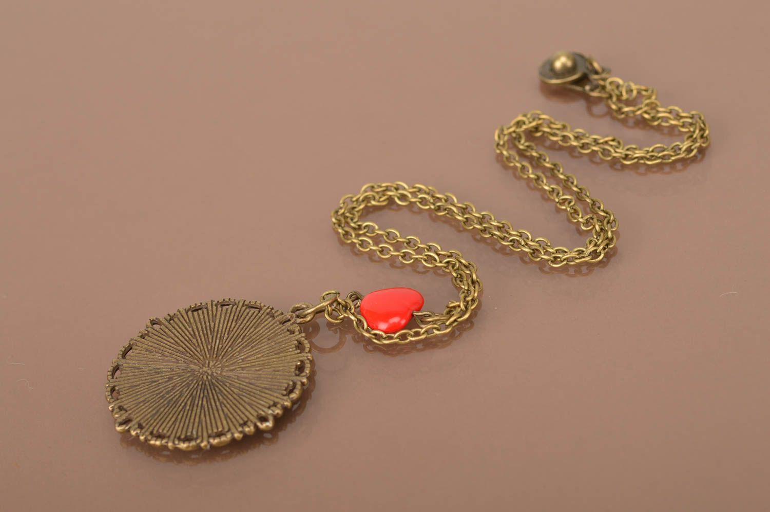 Handmade jewellery pendant necklace chain necklace fashion accessories gift idea photo 5