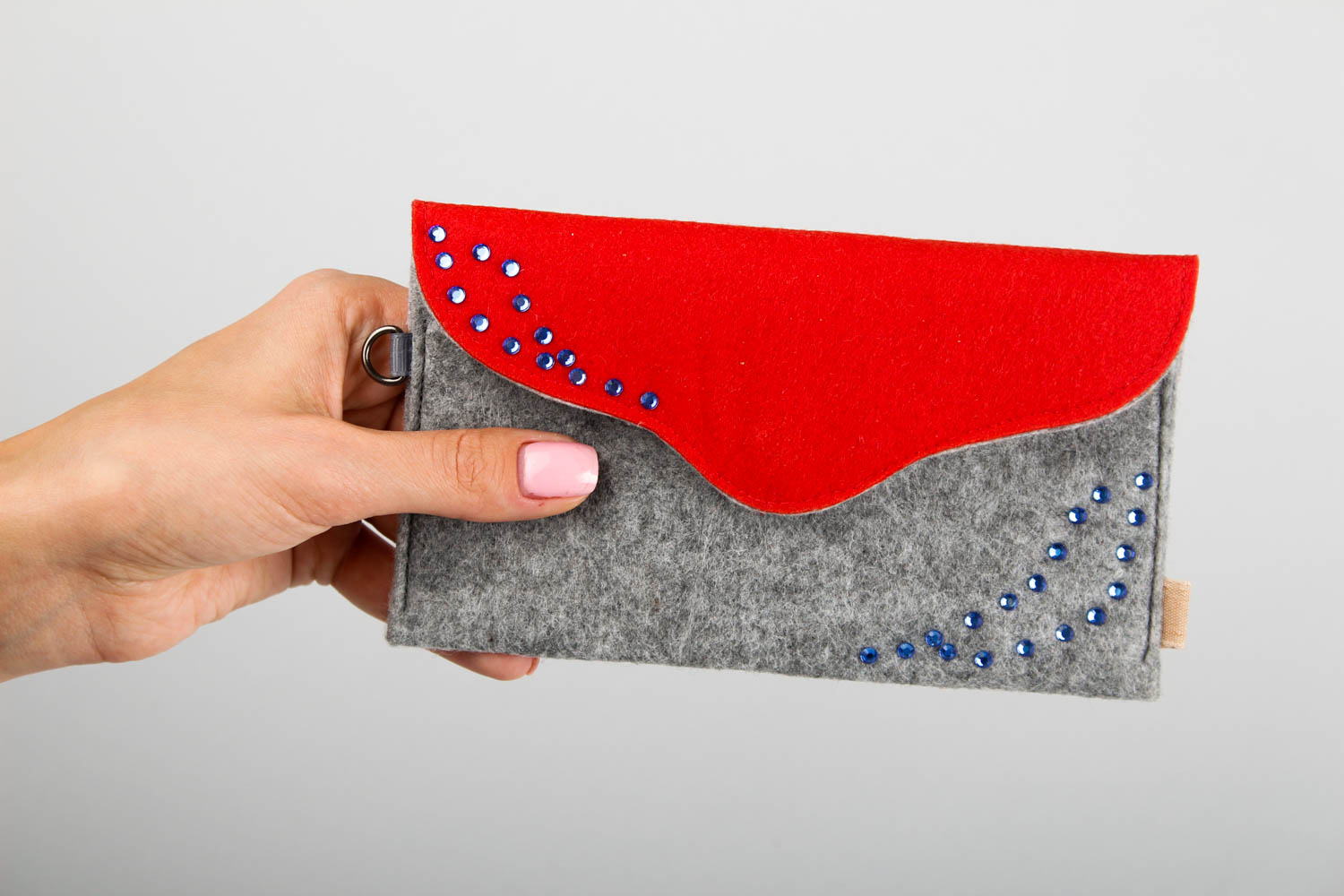 Designer wallet handmade woolen wallet leather accessories designer purse ideas photo 2