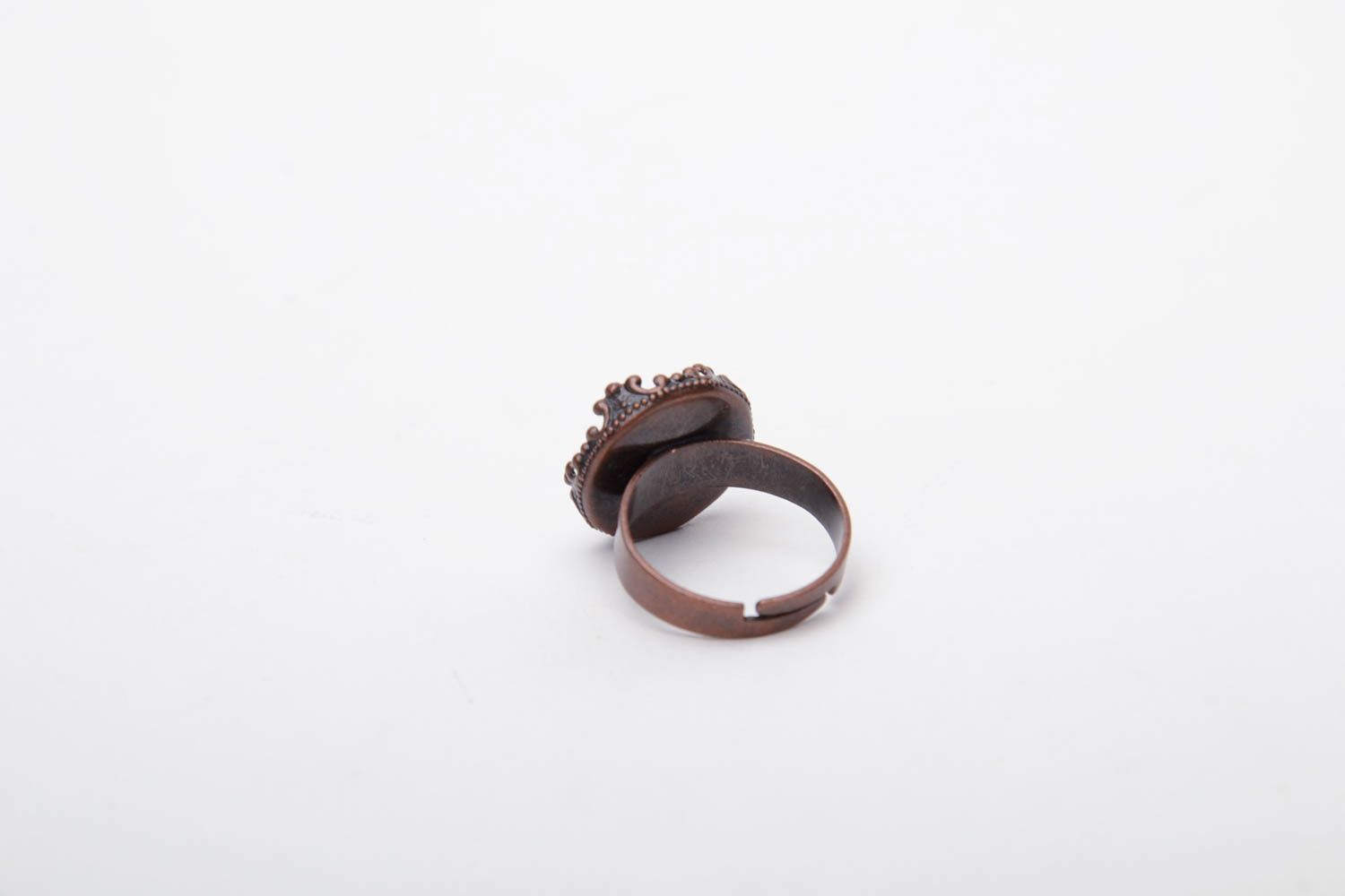 Ring with print of adjustable size photo 3