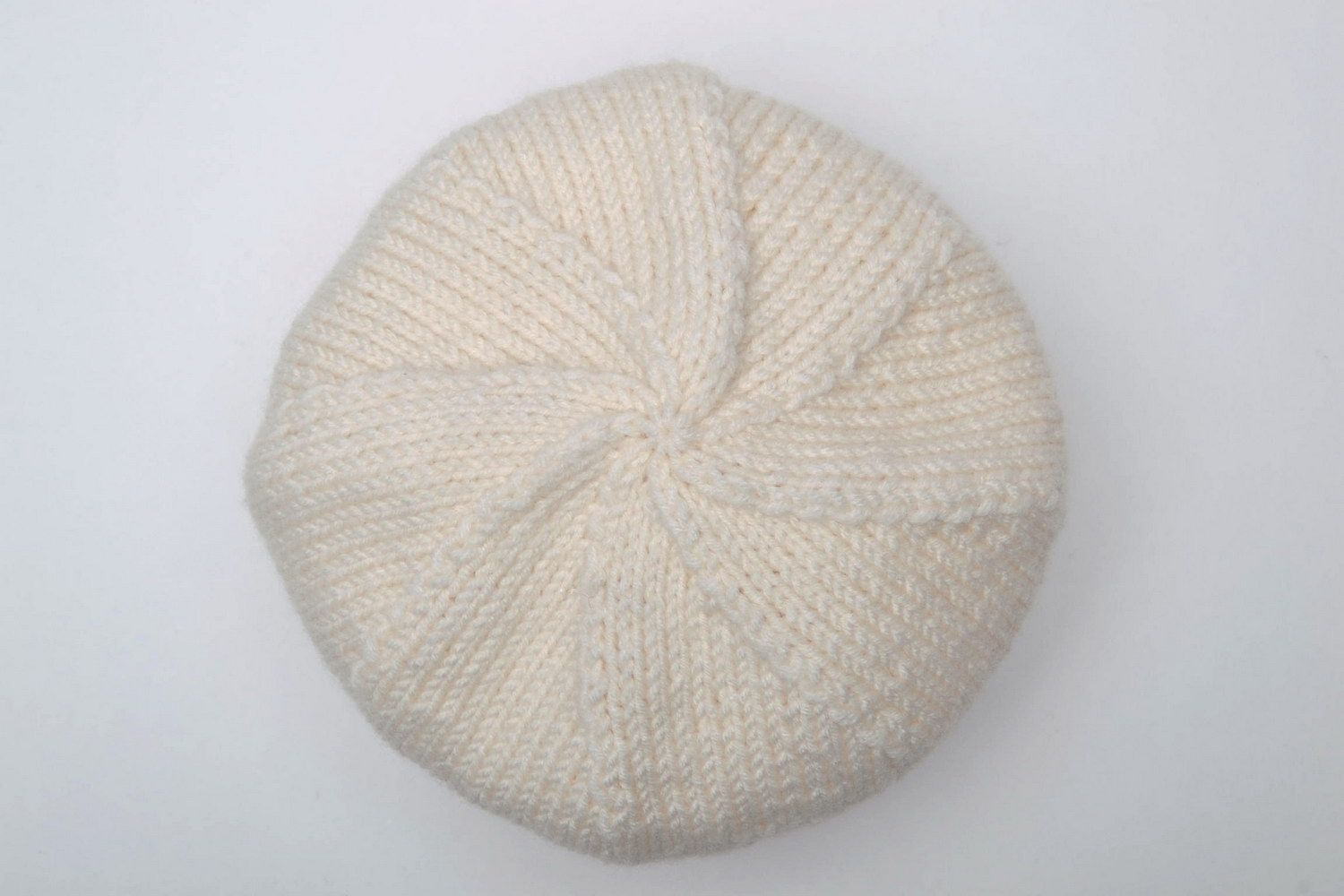 Children's knitted hat Angel photo 3