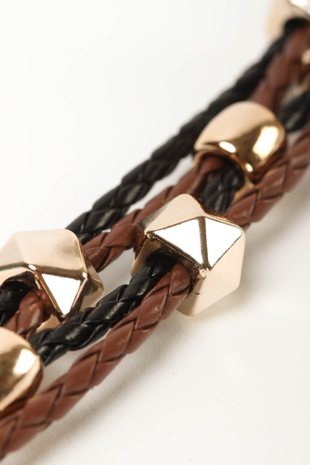 Stylish handmade wrist bracelet leather bracelet designs leather goods photo 2