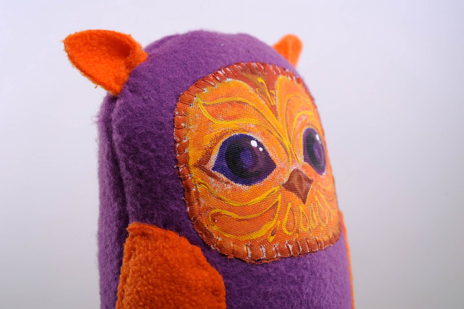 Fabric toy Owl photo 2