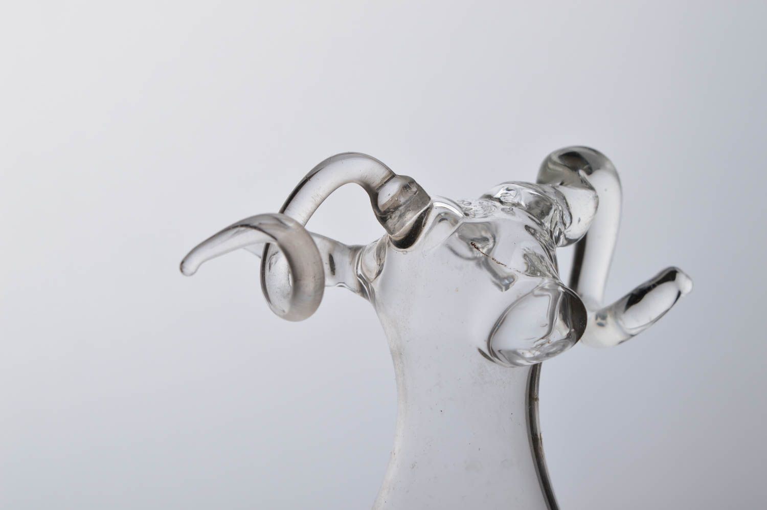Glass figurine handmade glass sculpture collectible figurine for decorative use photo 2
