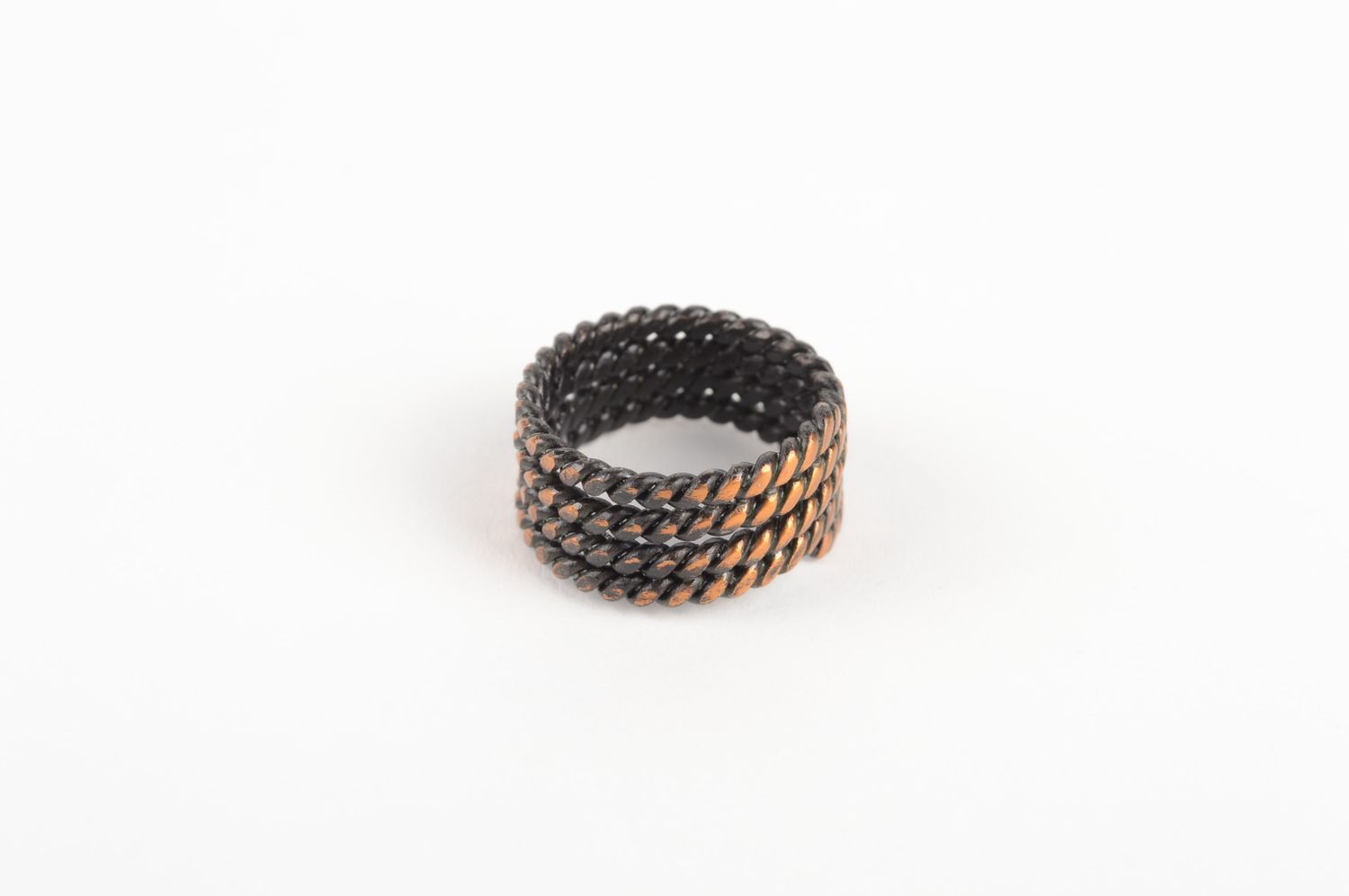 Handmade Ring am Finger Damen Modeschmuck Geschenk für Frau origineller Schmuck foto 3