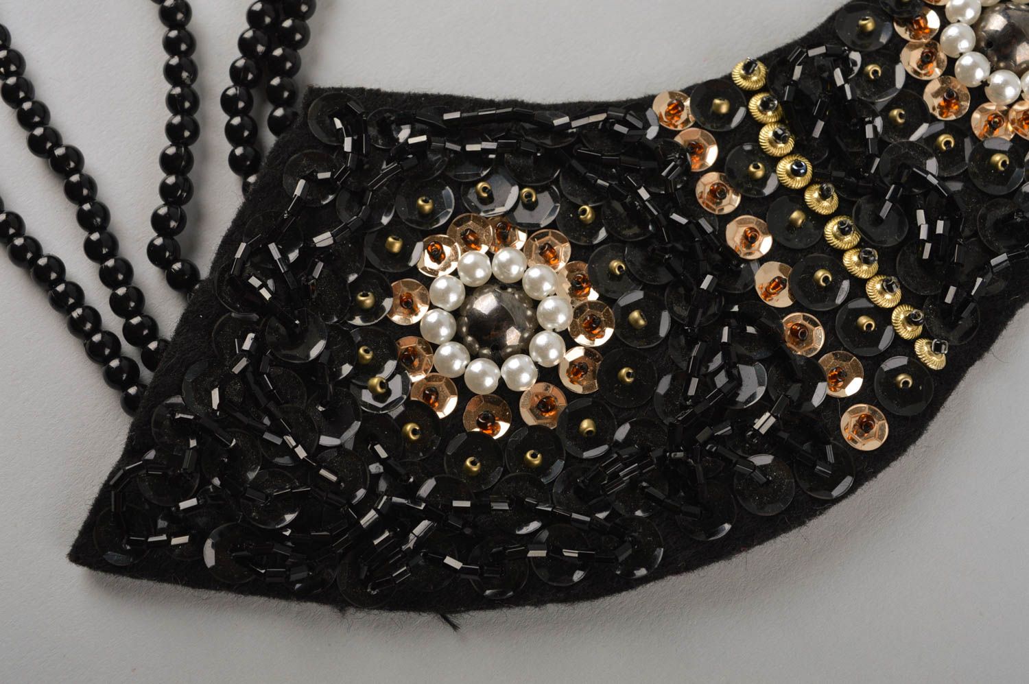 Handmade Kragen Schmuck Collier Halskette Accessoire für Frauen originell foto 4