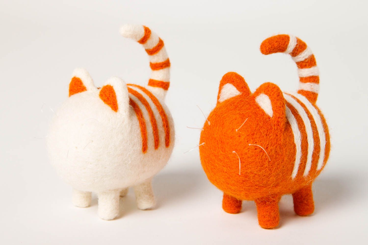 Juguetes artesanales con forma de gatos regalo original juguetes decorativos foto 3