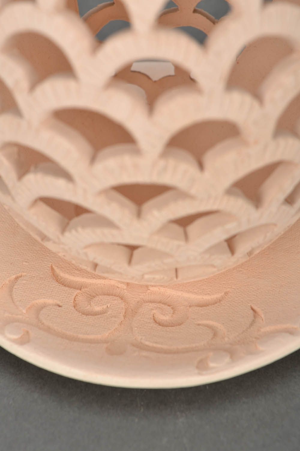 Castiçal de cerâmica Ovo delicado  foto 5