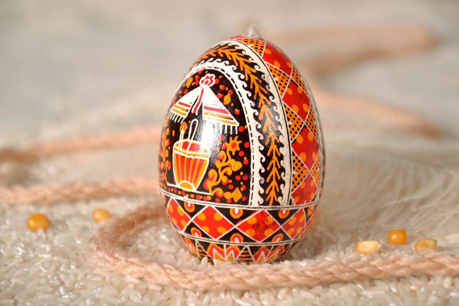 Huevo de Pascua con forma de colgante foto 1