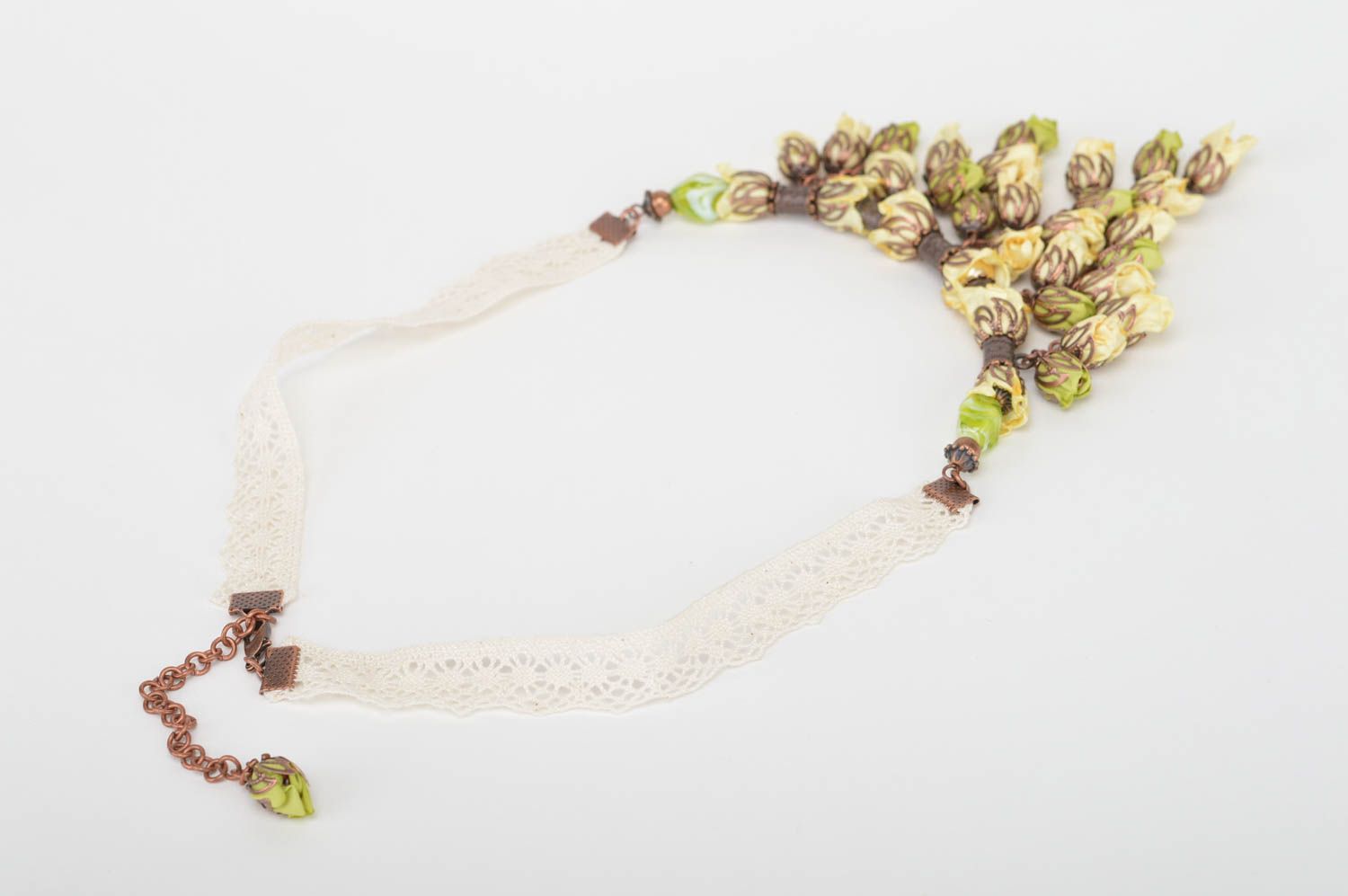 Damen Collier handmade Collier Halskette Geschenk für Frauen exklusiver Schmuck foto 4