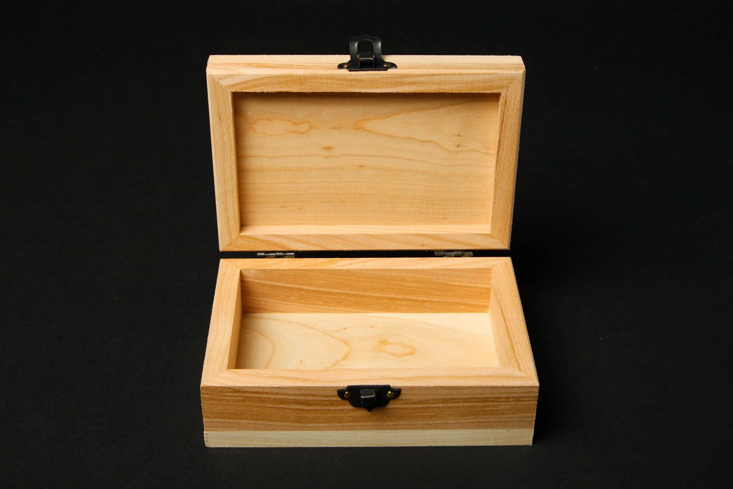 Caja de madera para decorar artesanal artículo para pintar regalo