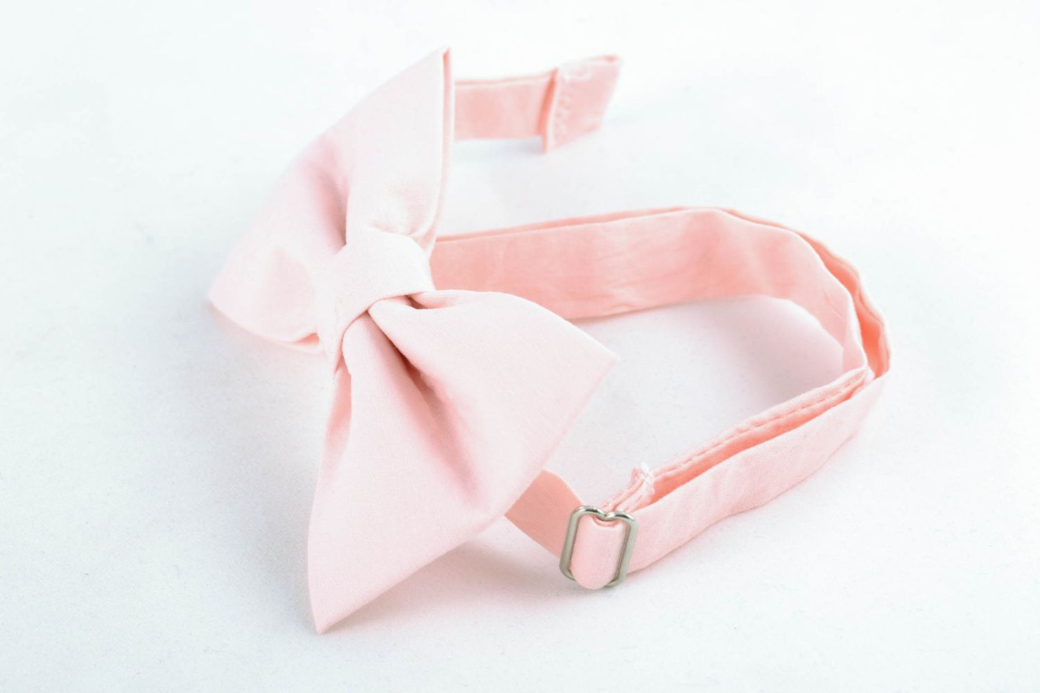 Unusual gift cotton bow tie photo 5