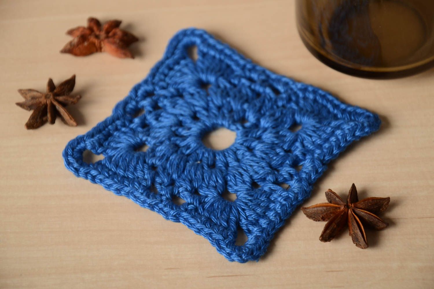 Unusual handmade soft coaster crochet ideas hot pads kitchen supplies ideas photo 1