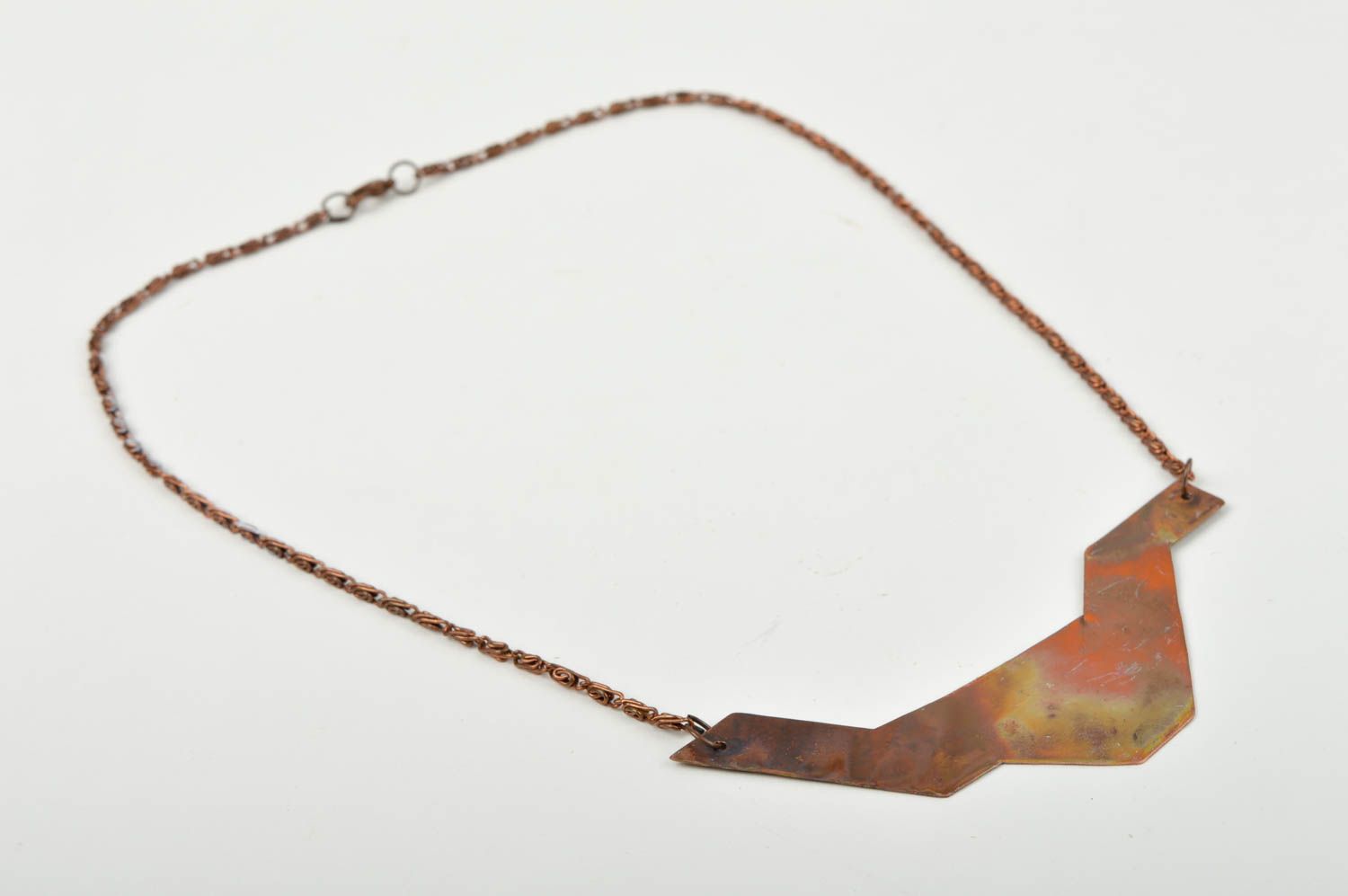Schmuck Anhänger Kupfer Schmuck handgemacht Frauen Geschenke Halsketten Anhänger foto 4
