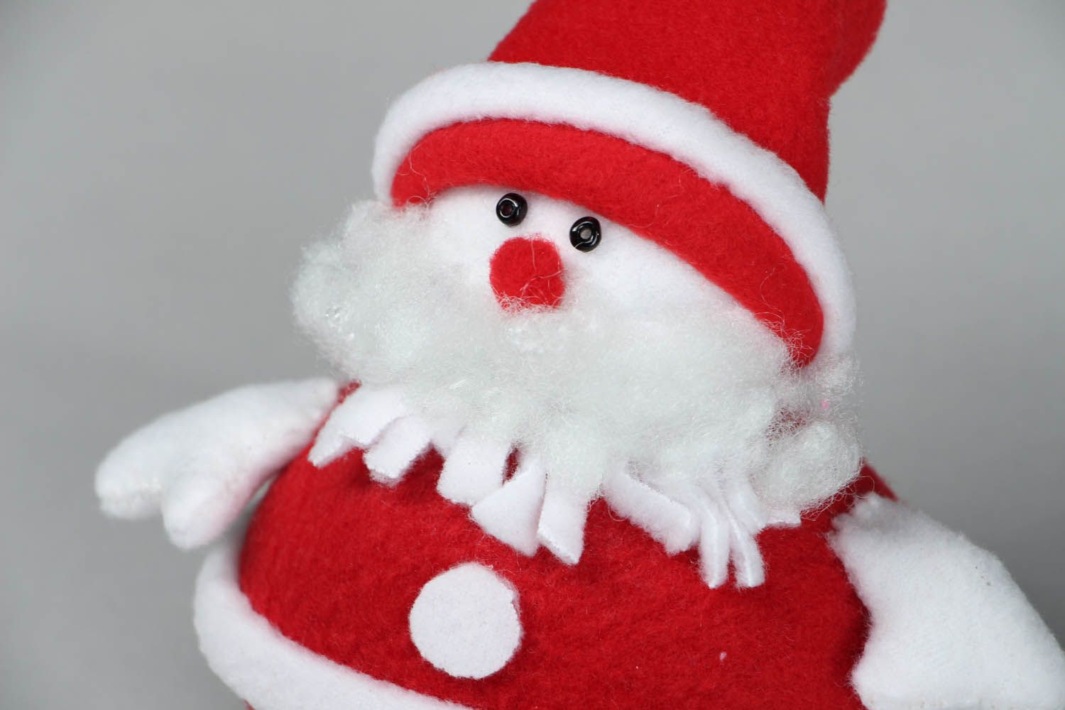Мягкая игрушка Дед Мороз фото 2
