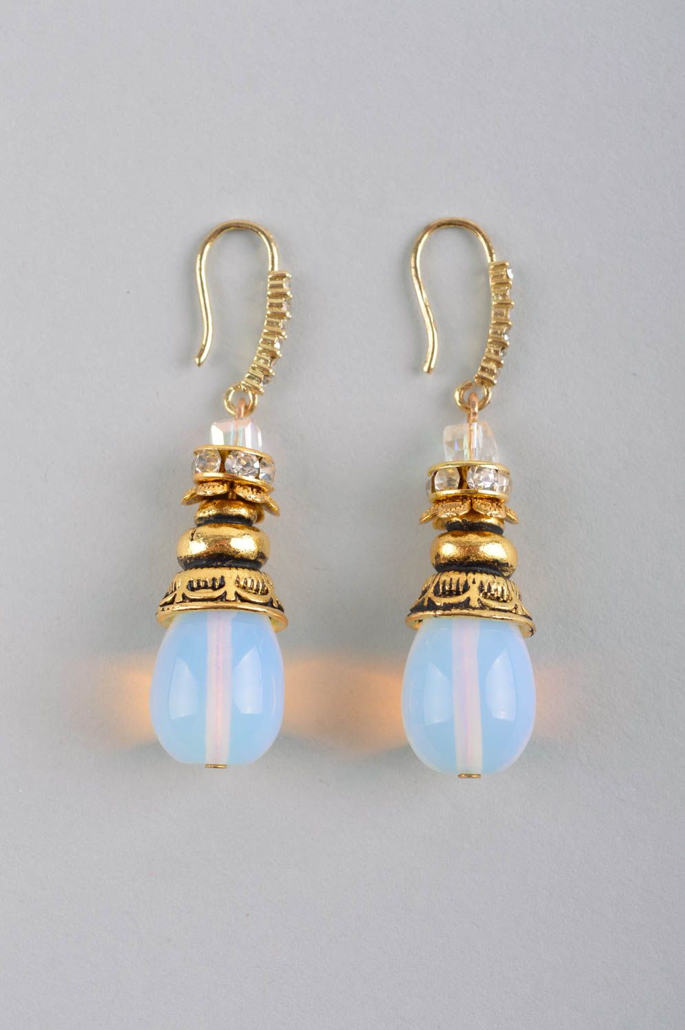 Handmade jewelry gemstone accessories designer accessories earrings for women photo 3