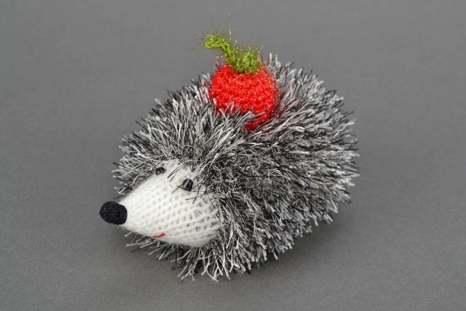 Homemade crochet toy Hedgehog photo 3