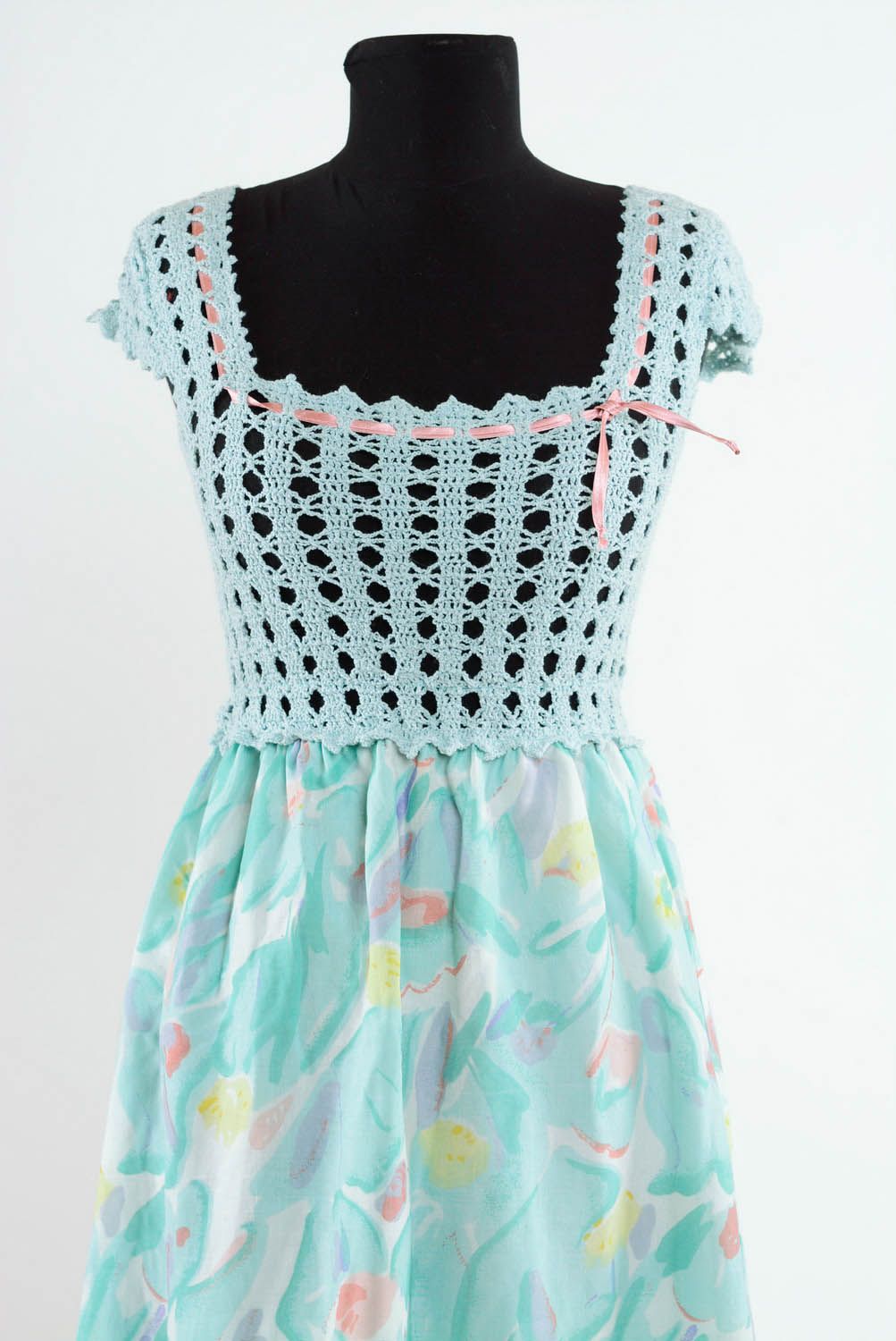 Summer crocheted dress photo 2