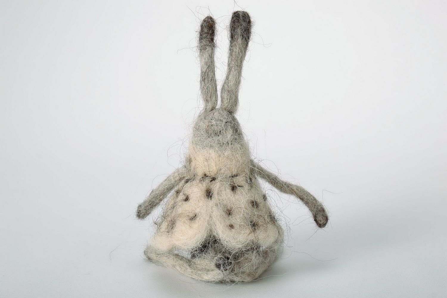 Felted woolen toy Bunny photo 5