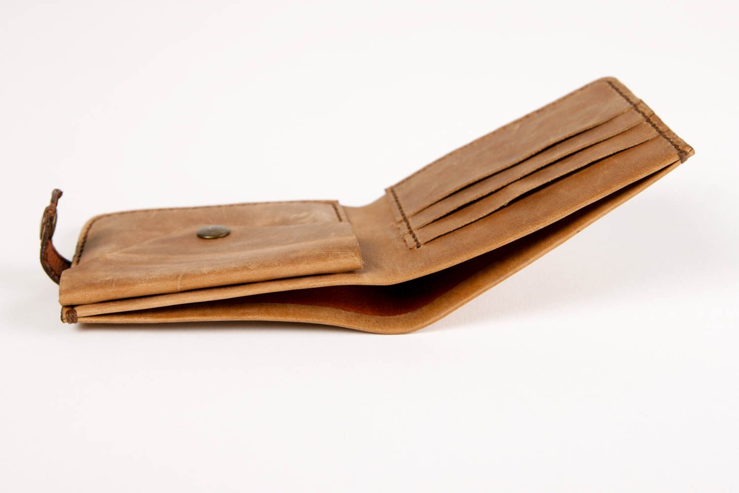 Кошелек ручной работы кожаный кошелек оригинальный этнический кожаный аксессуар фото 5
